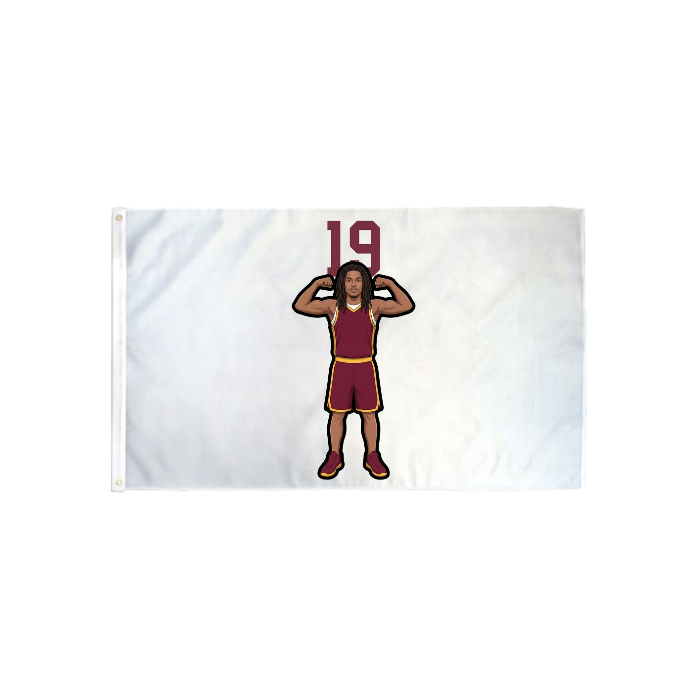 3x5 Flag — Number Top in Classic