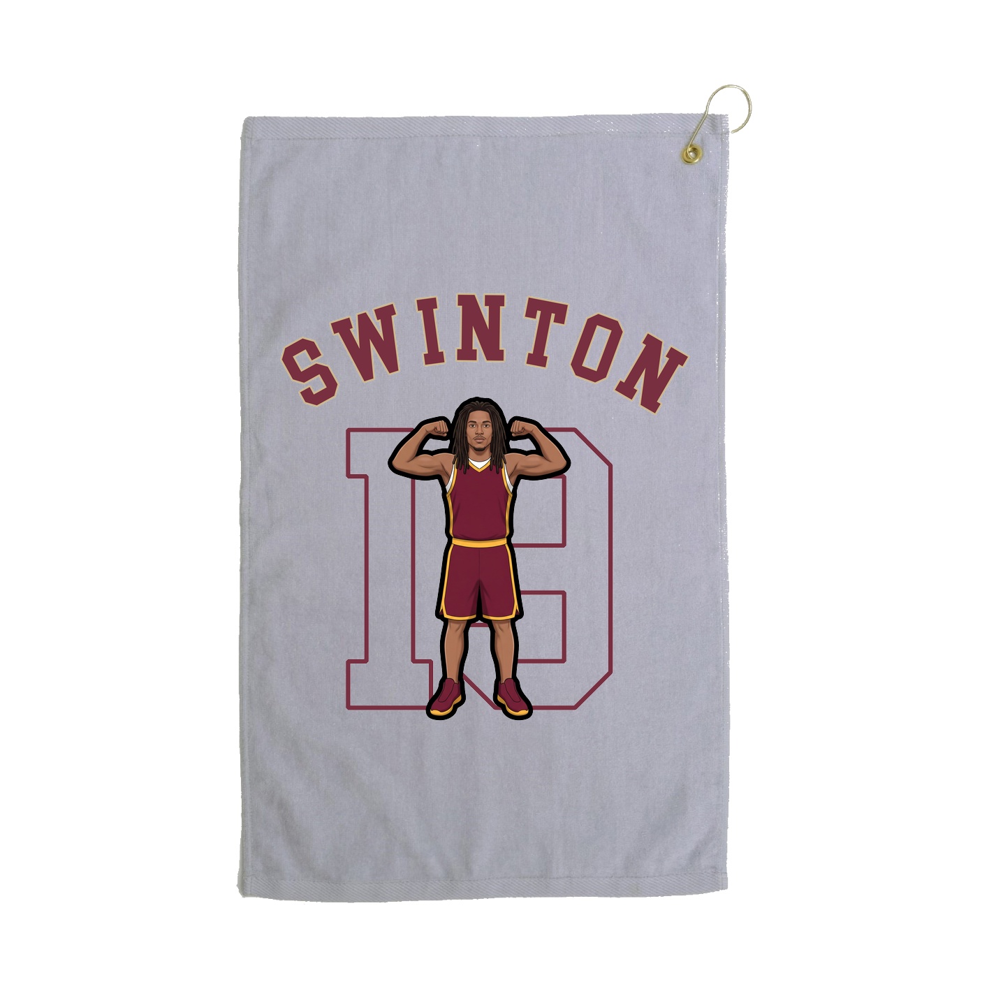Golf Towel — Shirsey Arch in Grey