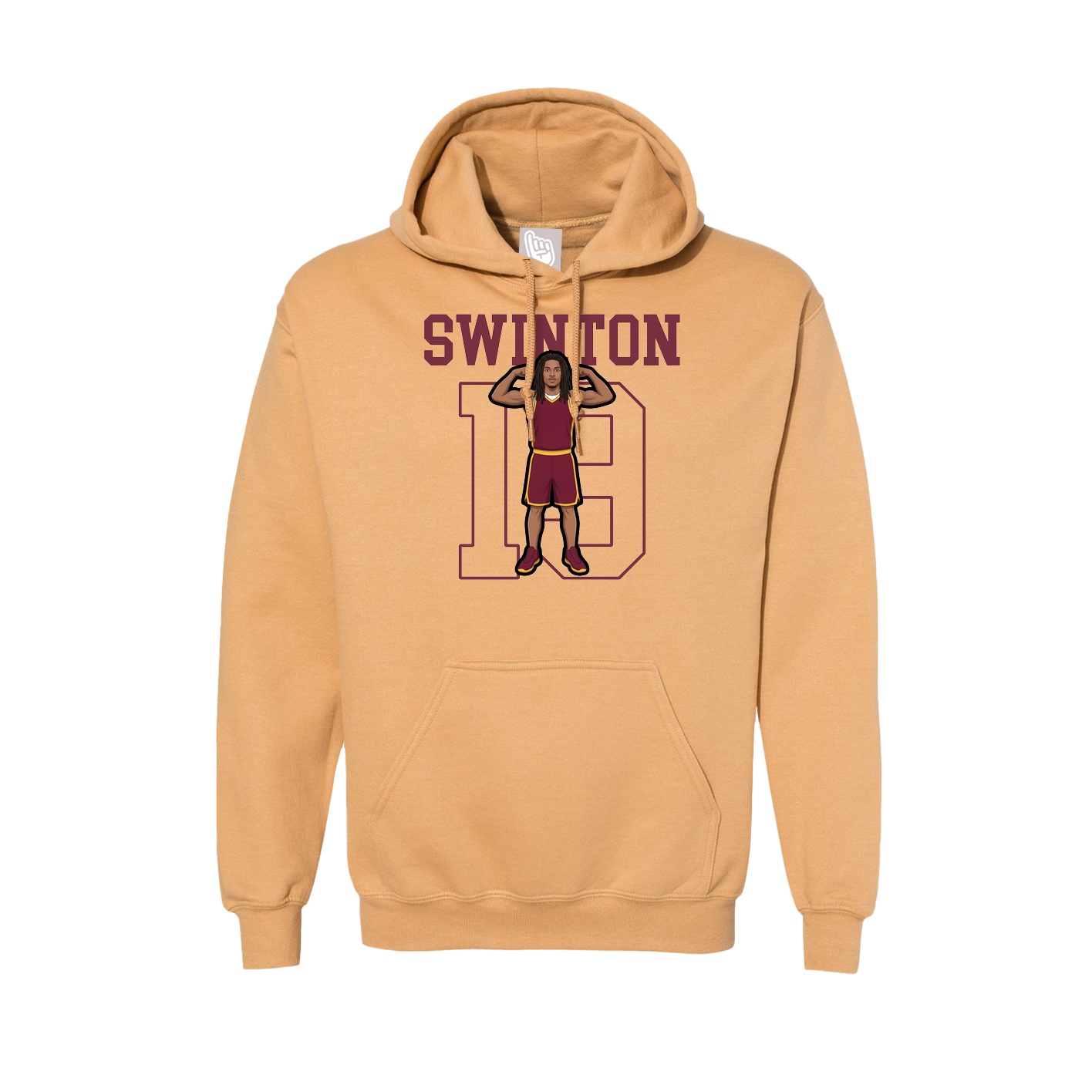 Hoodie — Shirsey in Vegas Gold