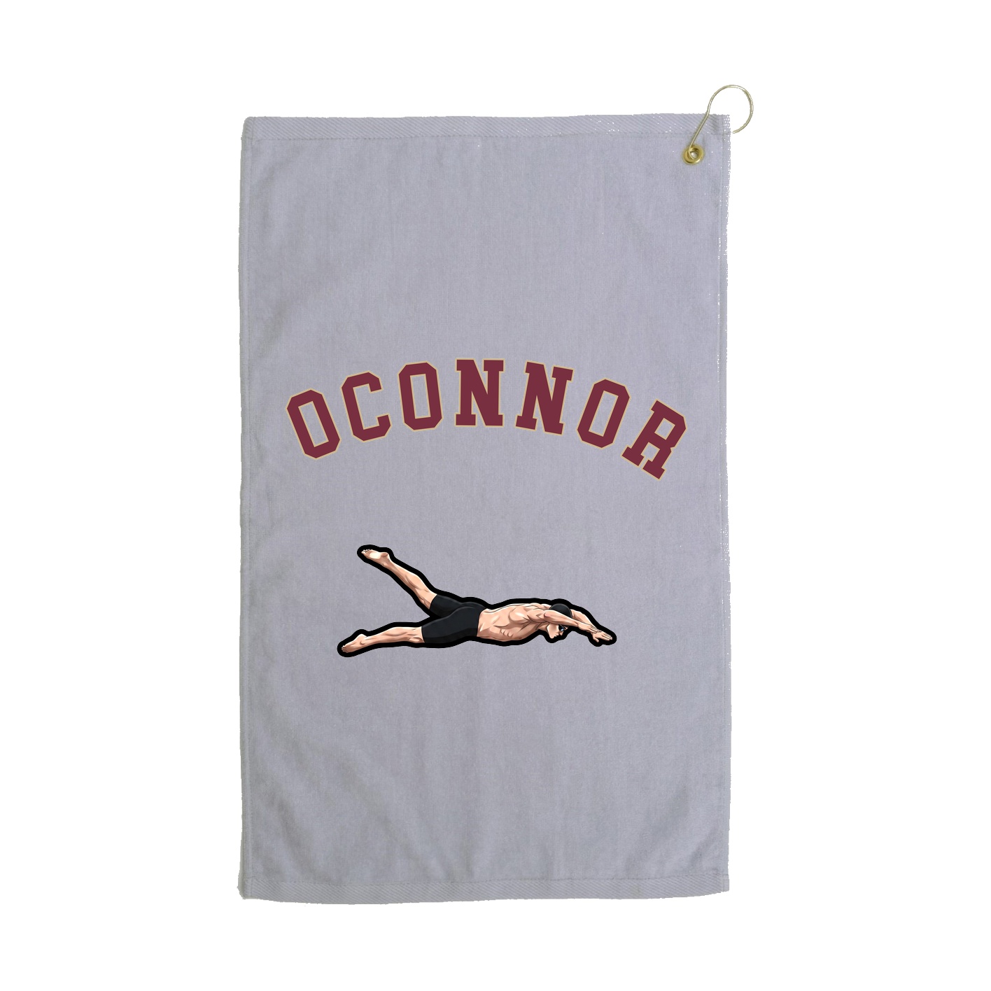 Golf Towel — Shirsey Arch in Grey