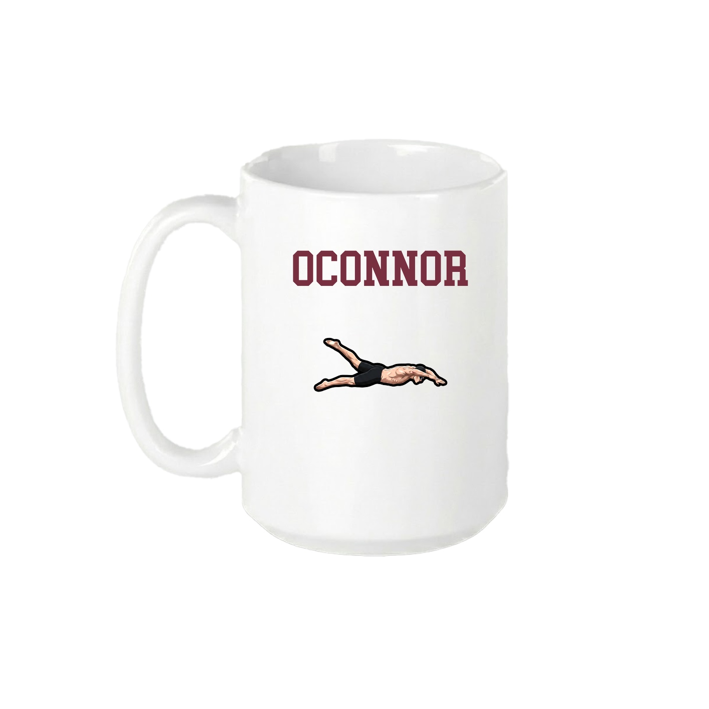 15oz Coffee Mug — Shirsey in White