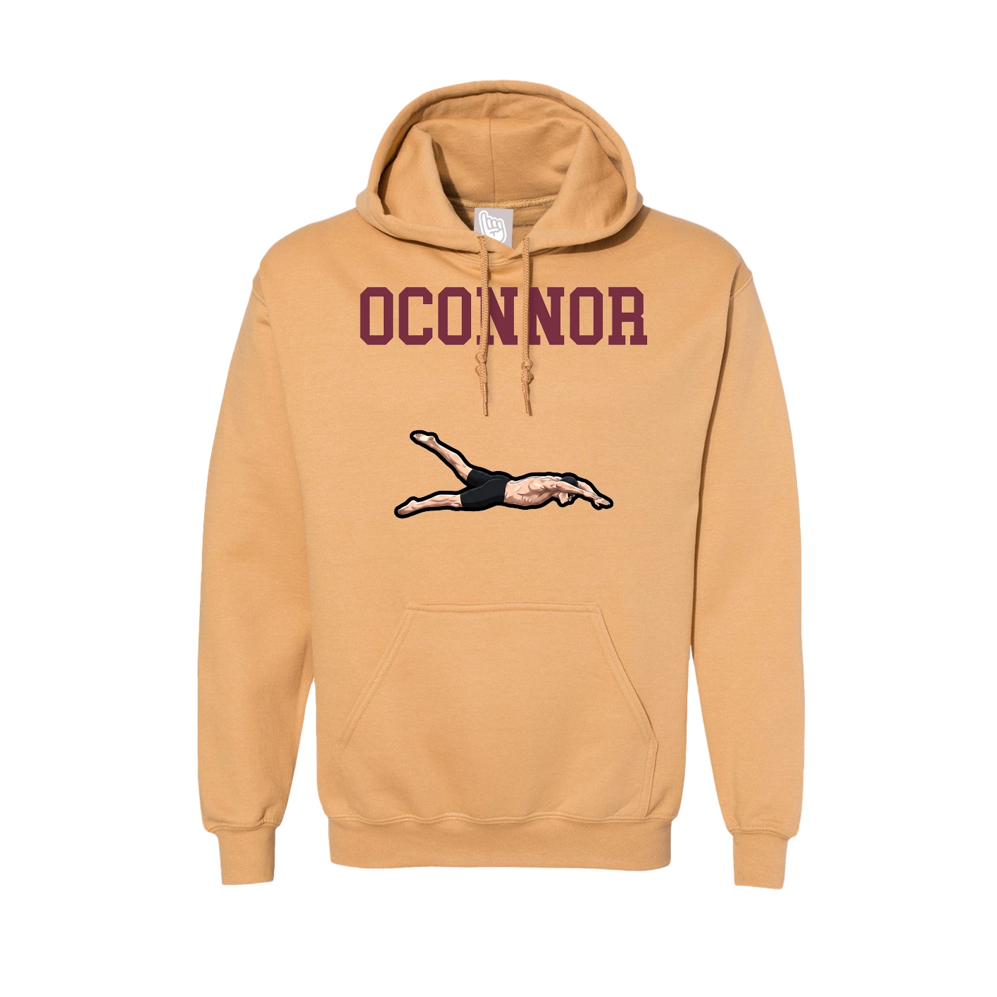 Hoodie — Shirsey in Vegas Gold