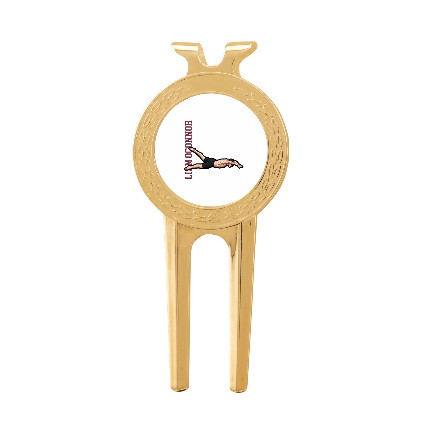 Divot Tool with Ball Marker — Name Vertical in Classic