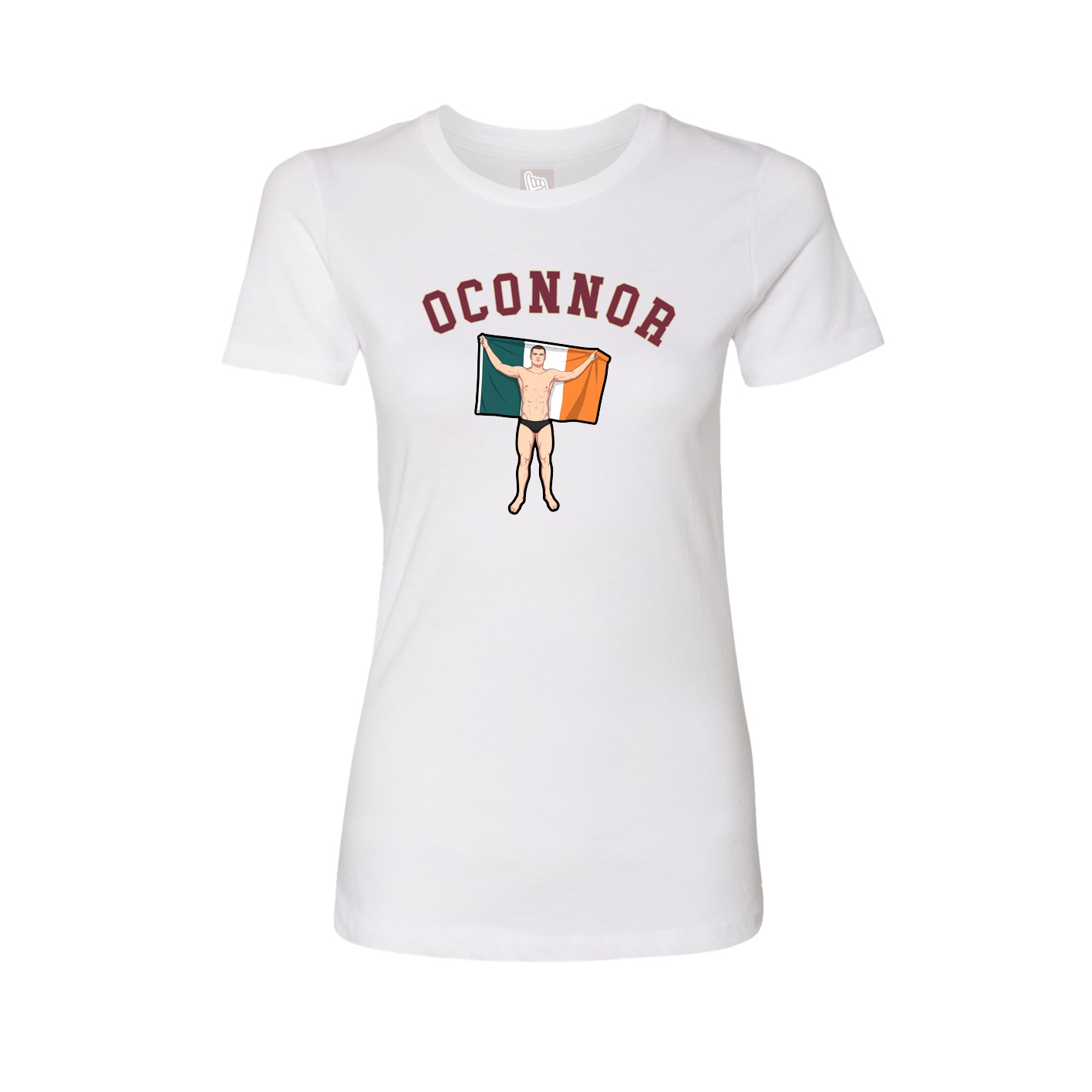 Womens Tee — Shirsey Arch in White