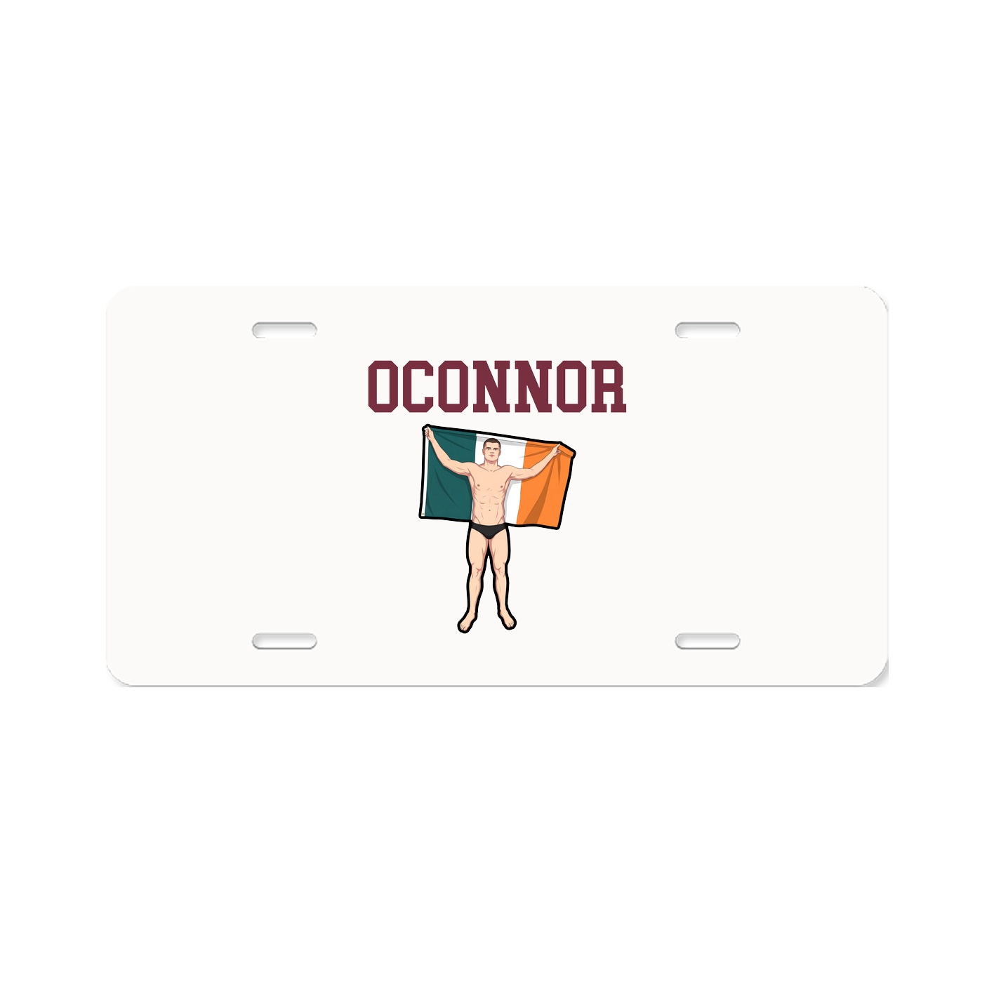 License Plate — Shirsey in Classic