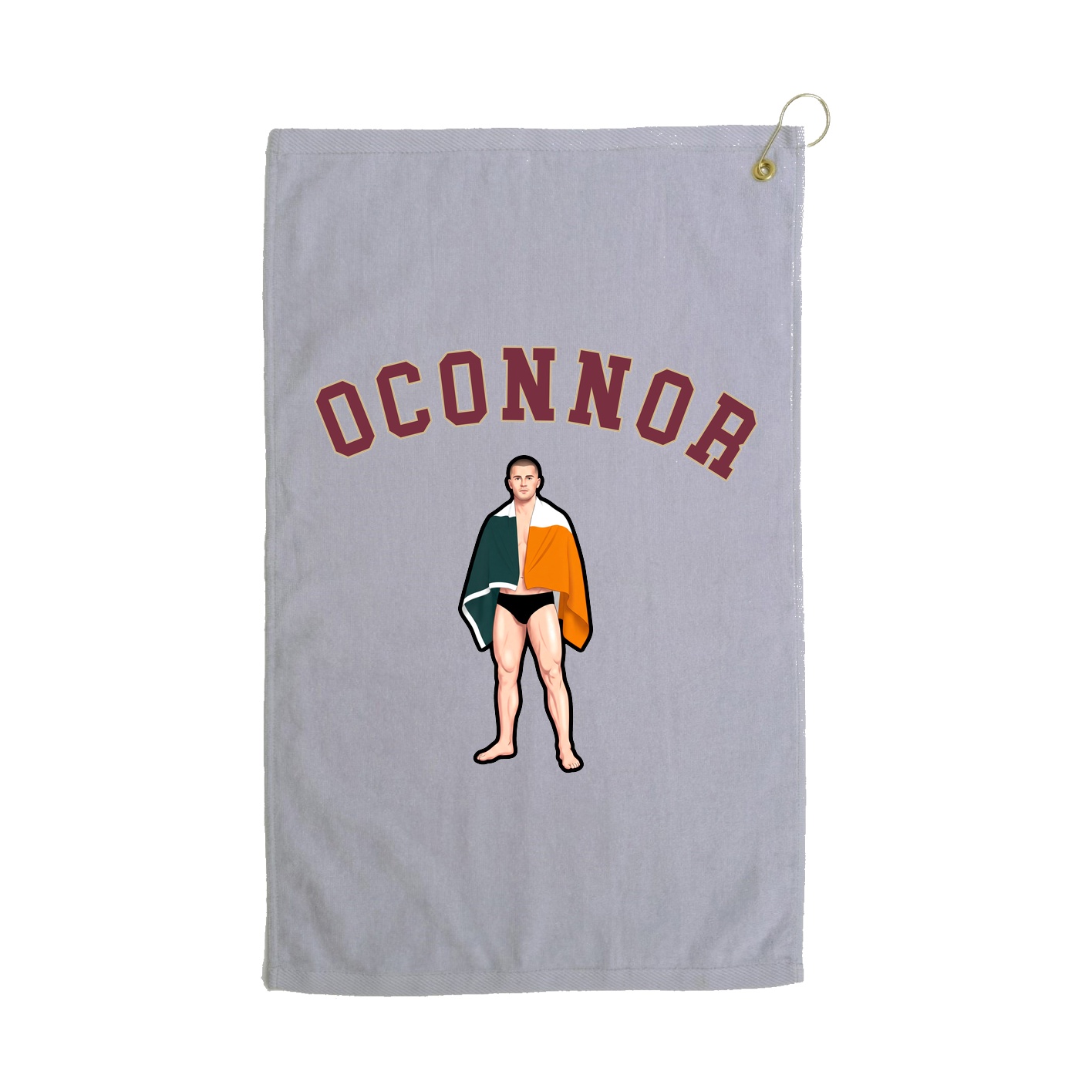 Golf Towel — Shirsey Arch in Grey