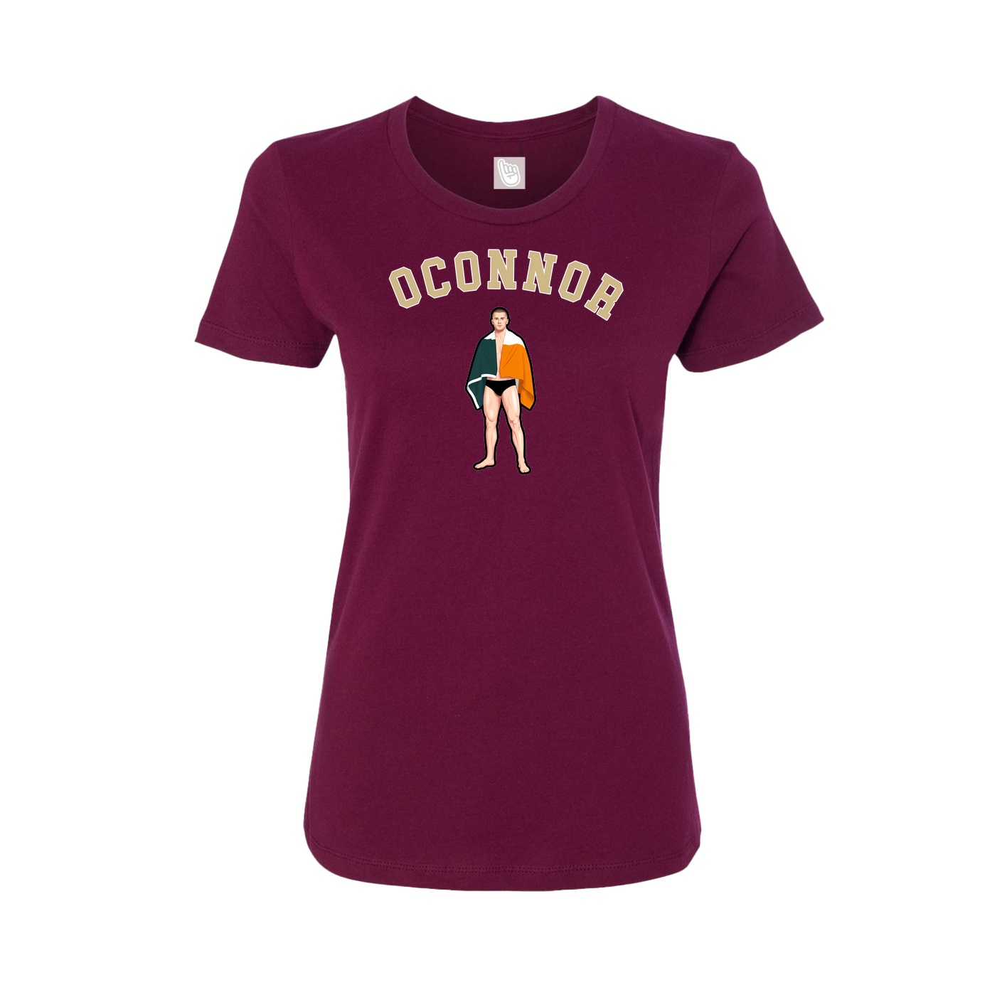 Womens Tee — Shirsey Arch in Maroon