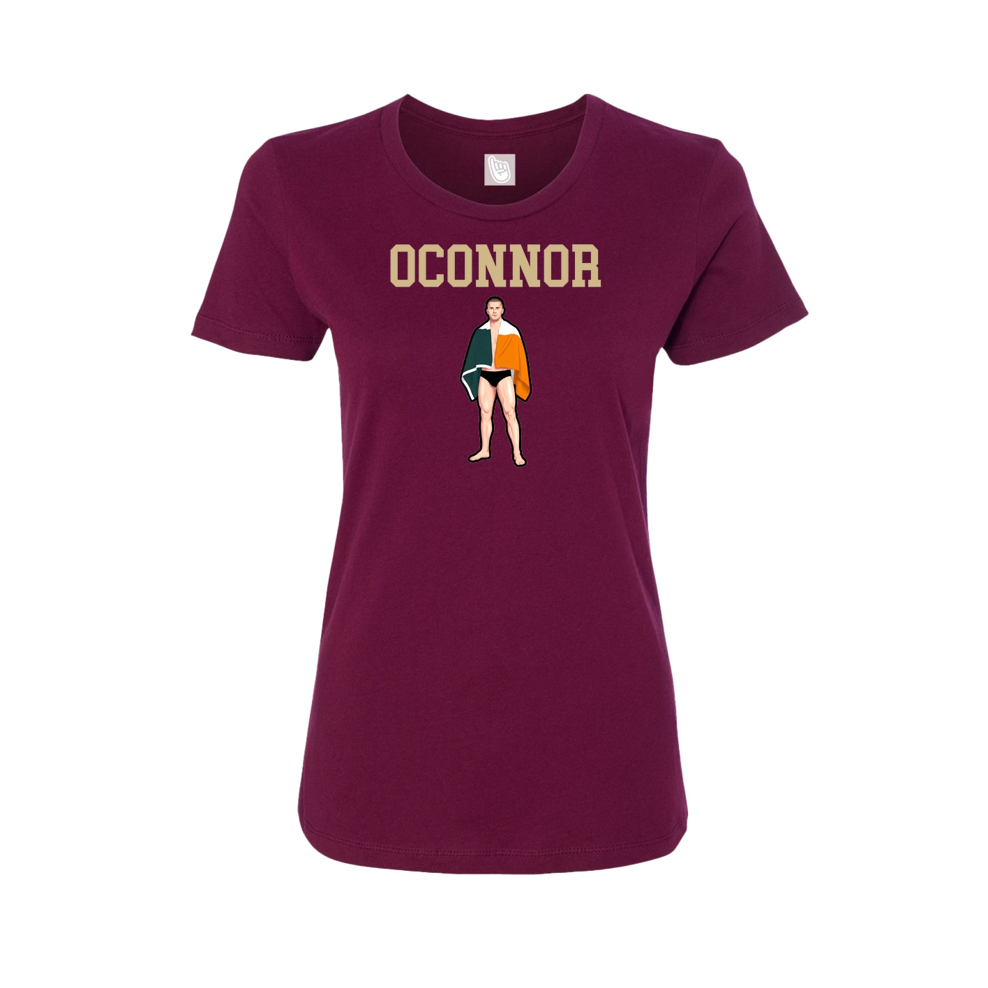 Womens Tee — Shirsey in Maroon