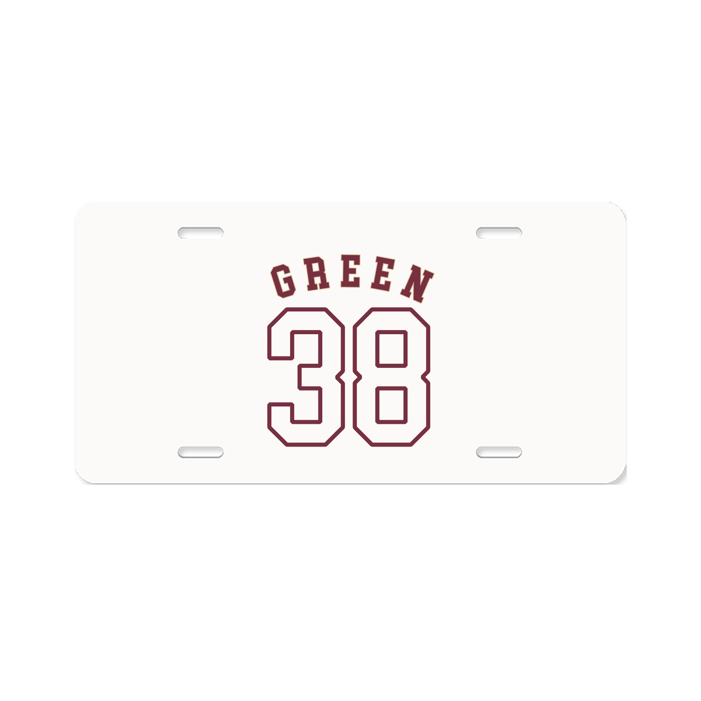 License Plate — Shirsey Arch in Classic