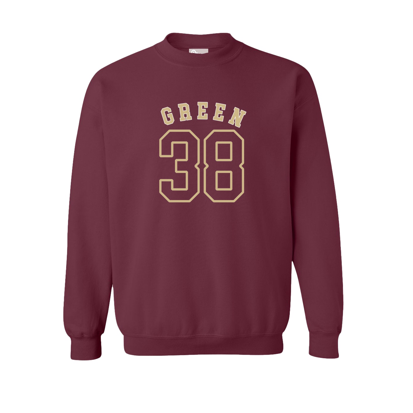 Fleece Crew — Shirsey Arch in Maroon