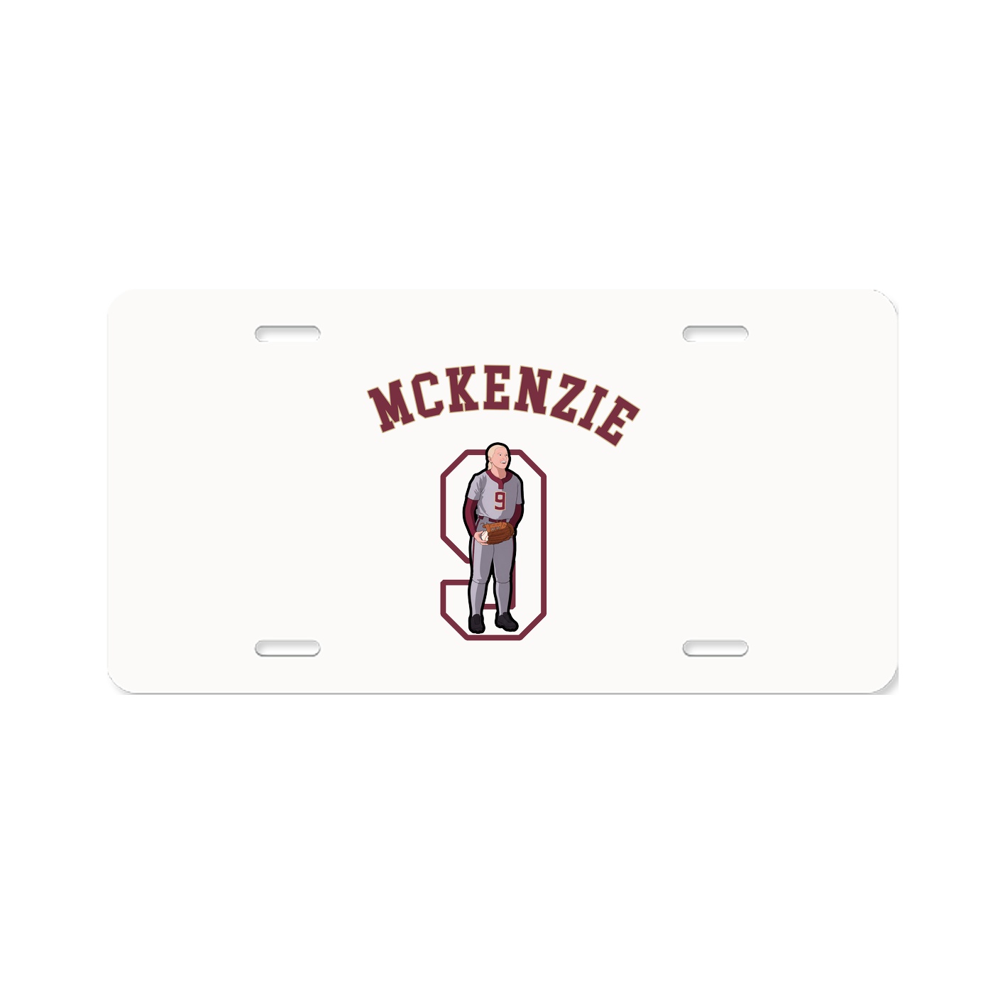 License Plate — Shirsey Arch in Classic