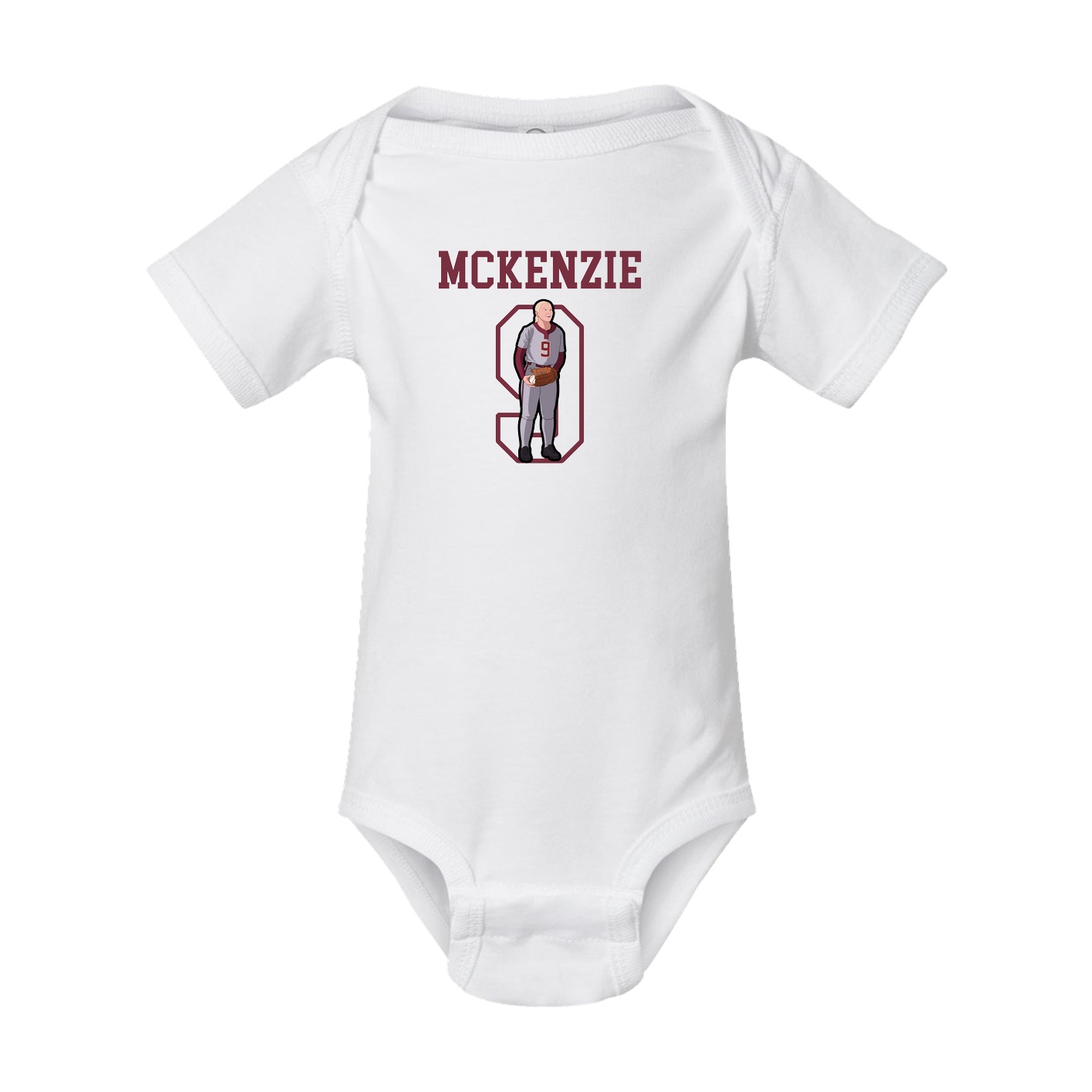Baby Onesie — Shirsey in White