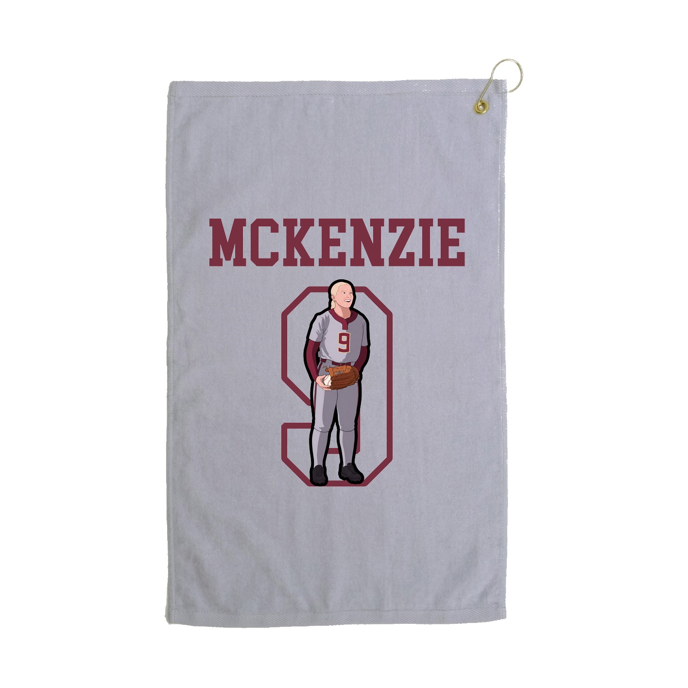Golf Towel — Shirsey in Grey