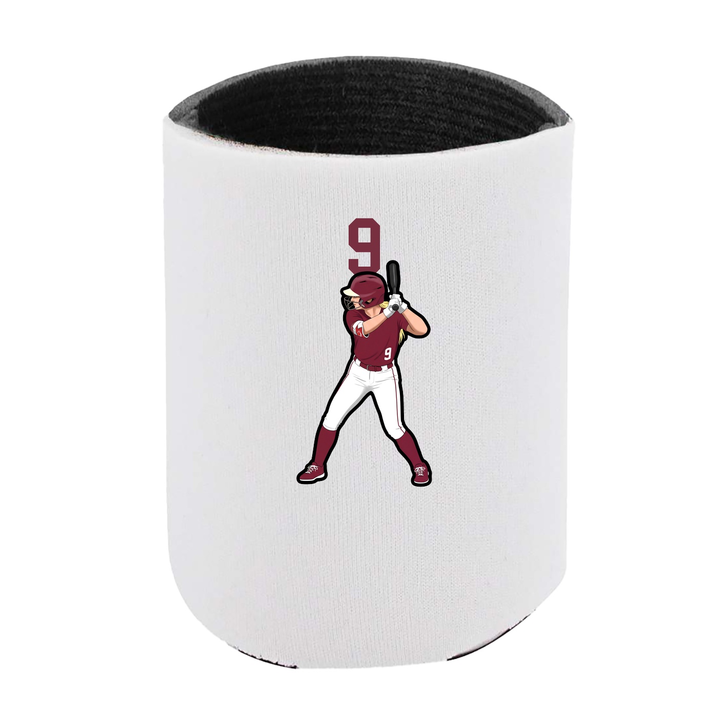 Can Holder — Number Top in White