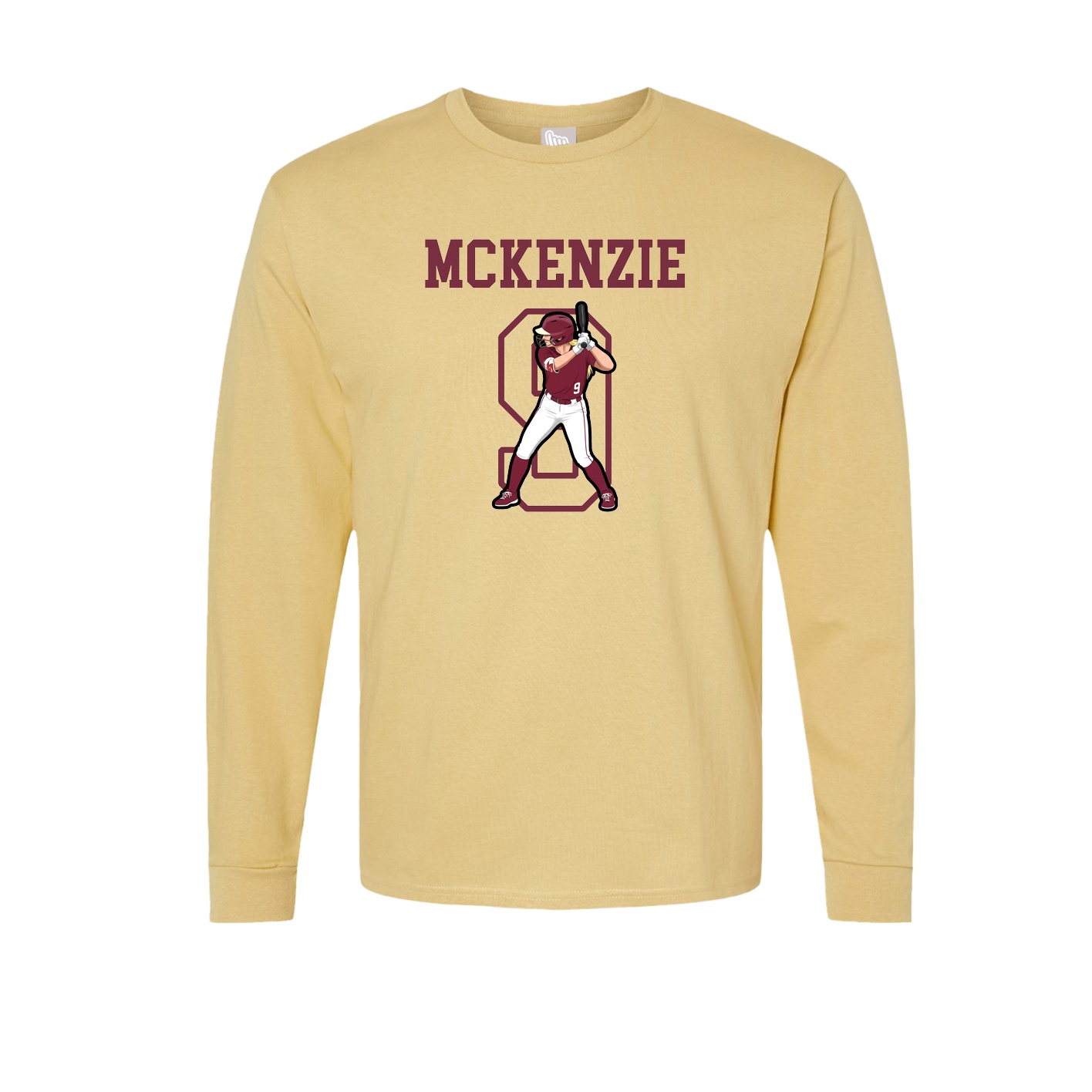 Long Sleeve Tee — Shirsey in Vegas Gold