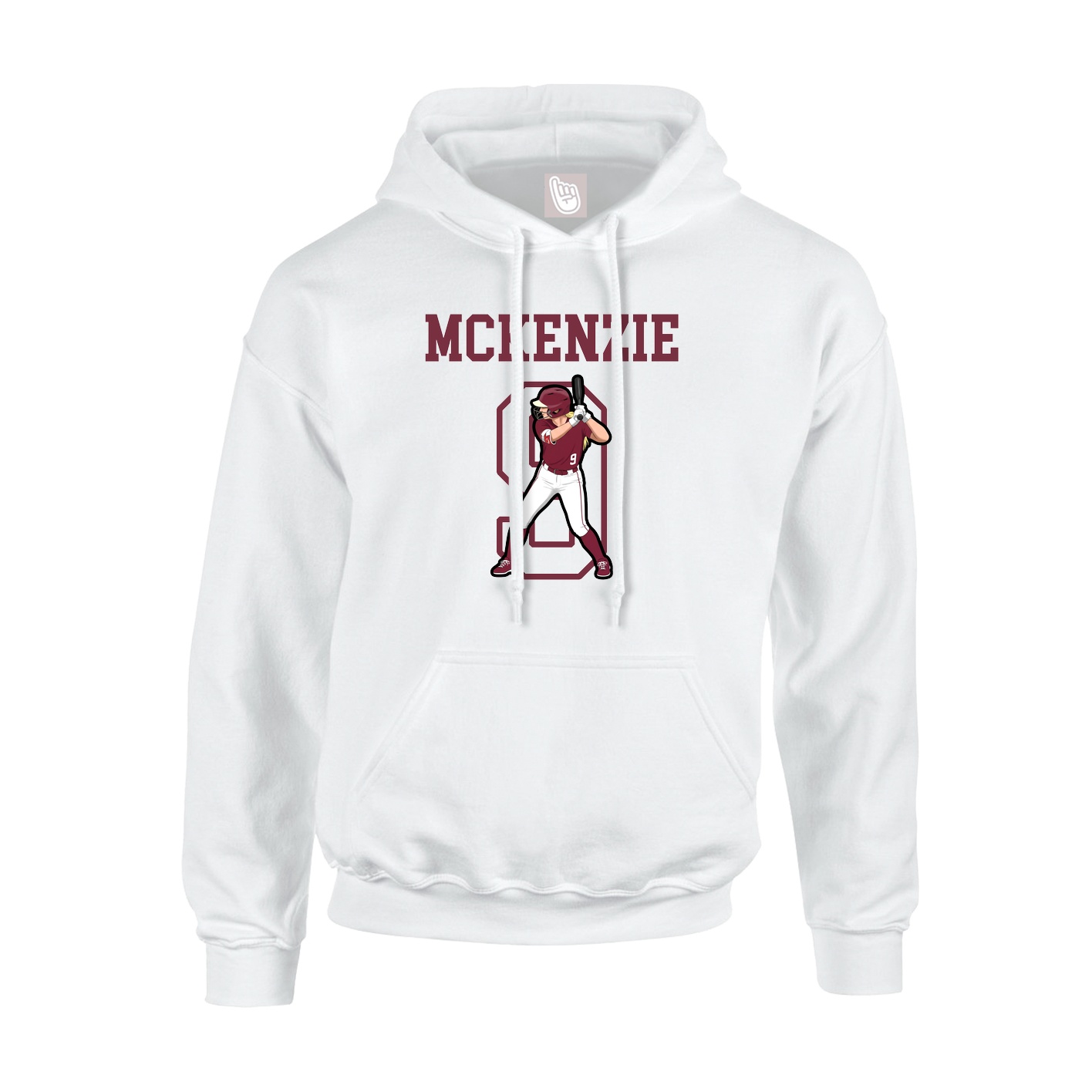 Youth Hoodie — Shirsey in White
