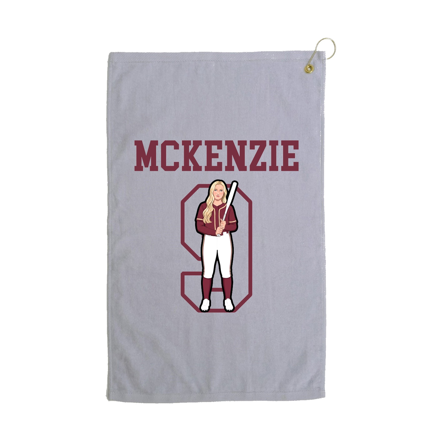 Golf Towel — Shirsey in Grey