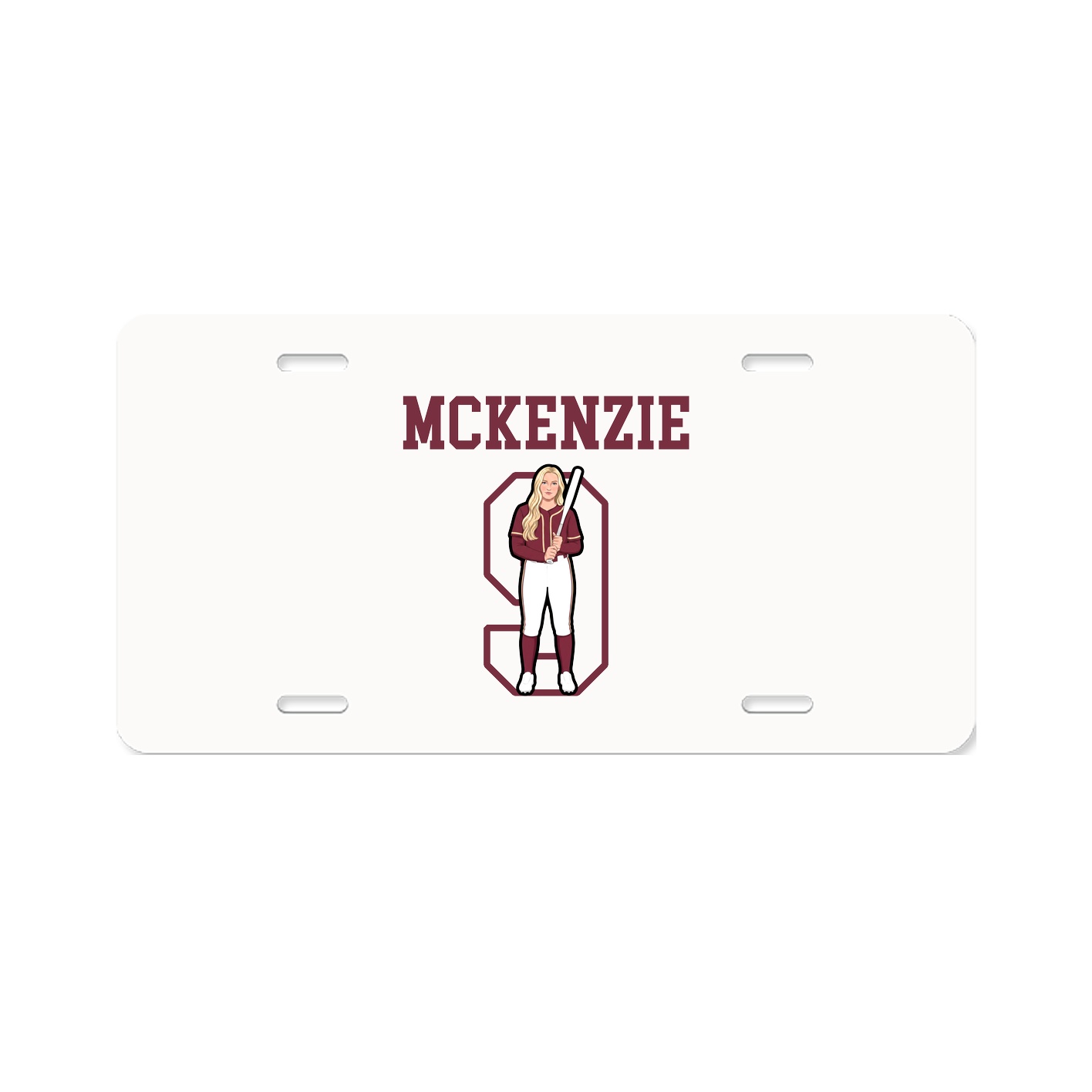 License Plate — Shirsey in Classic
