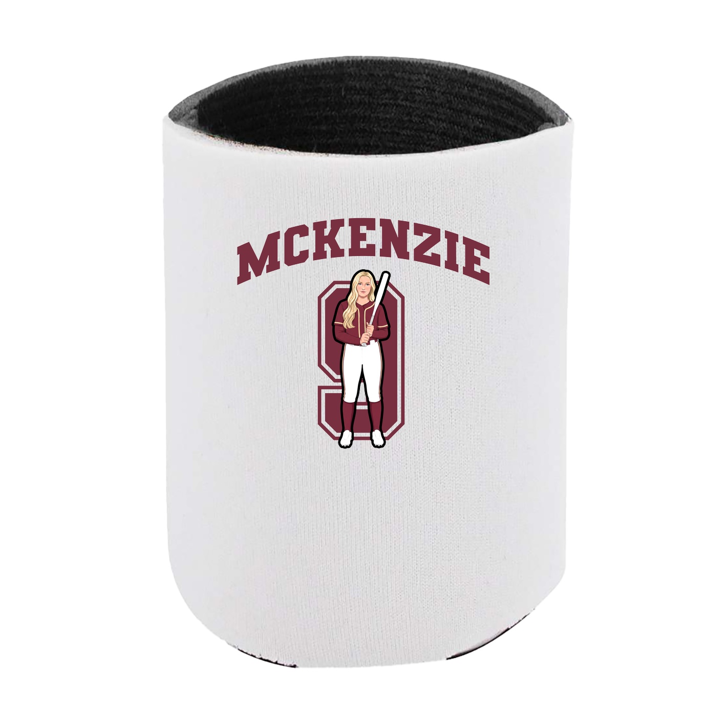 Can Holder — Number in White