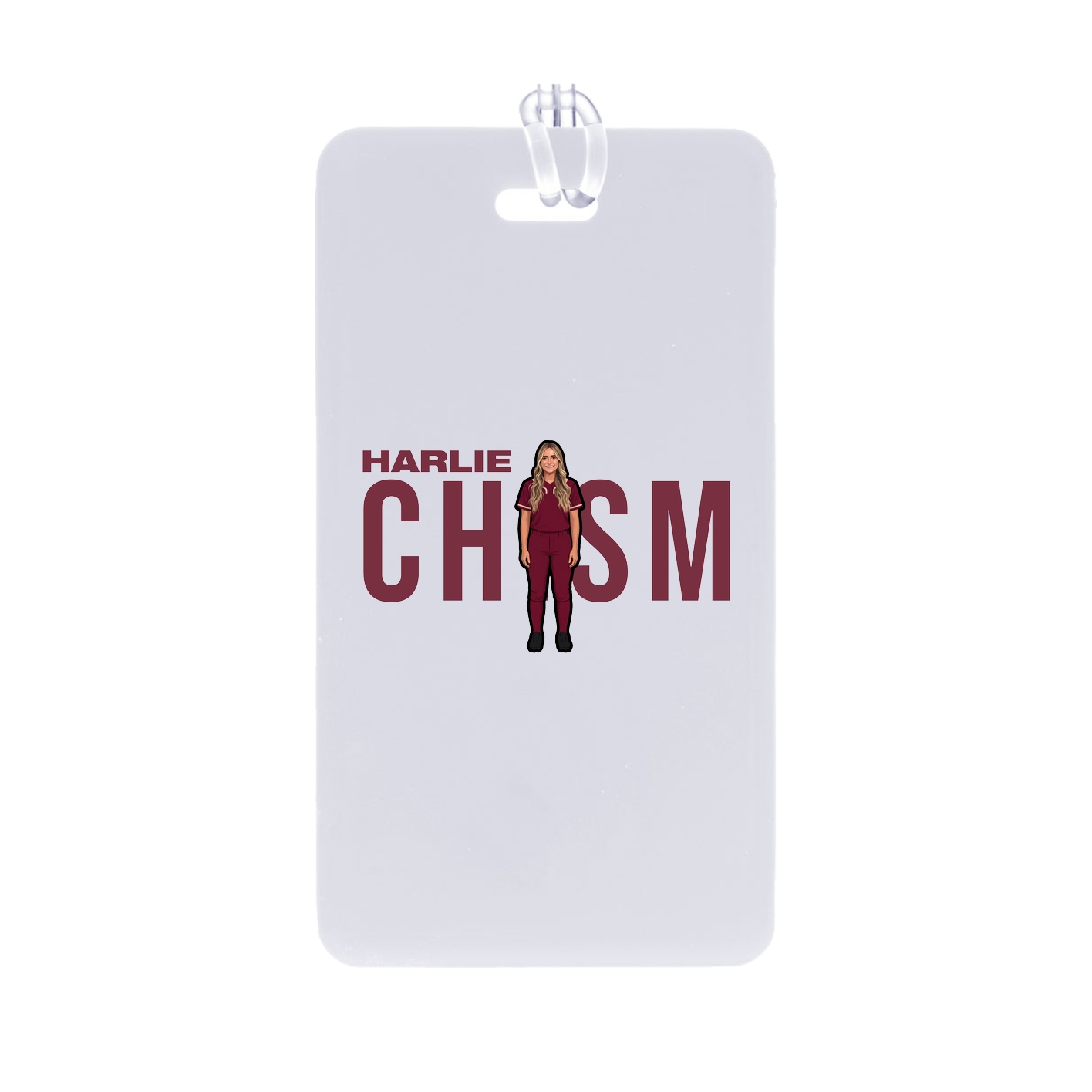 Bag Tag — Player Name in Classic