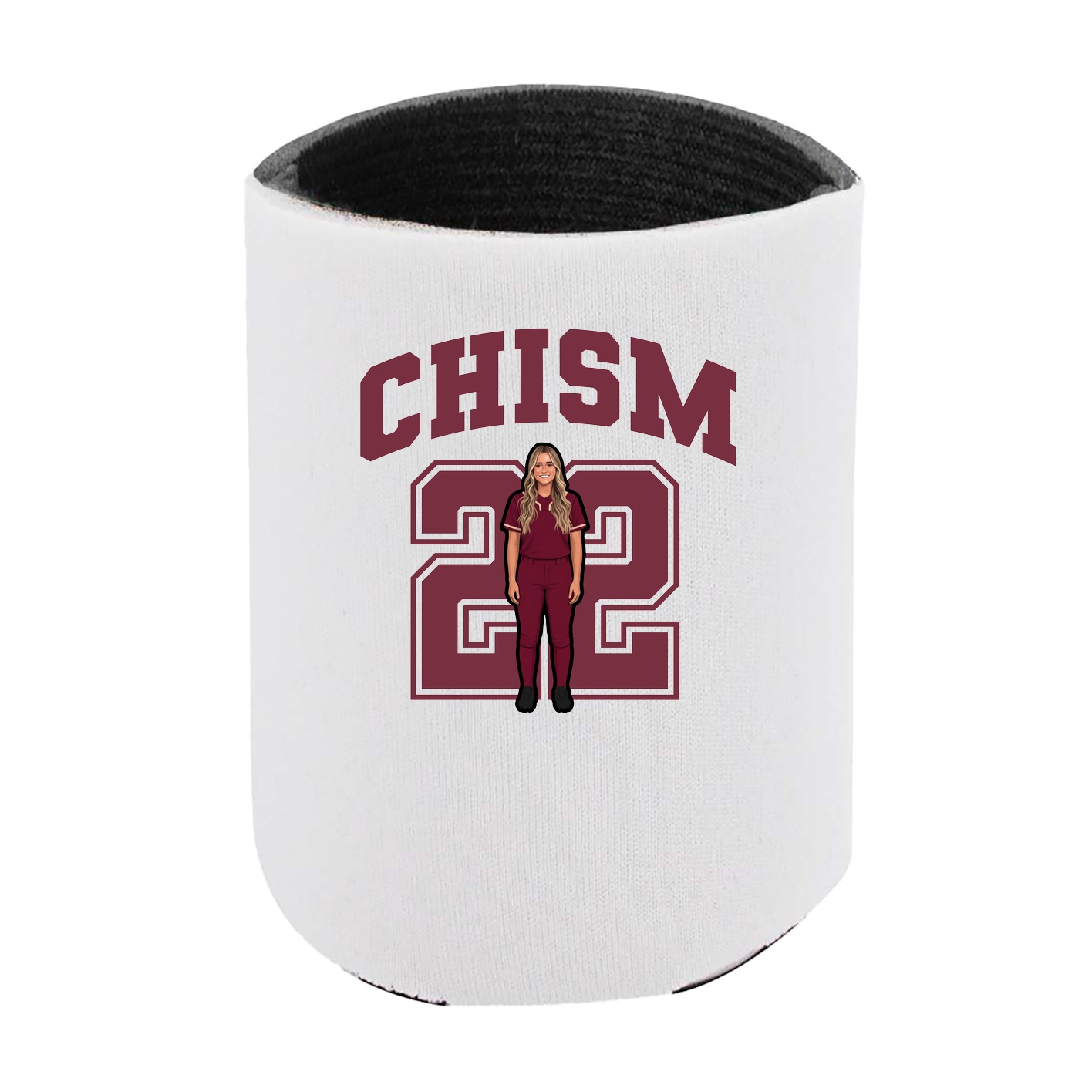 Can Holder — Number in White