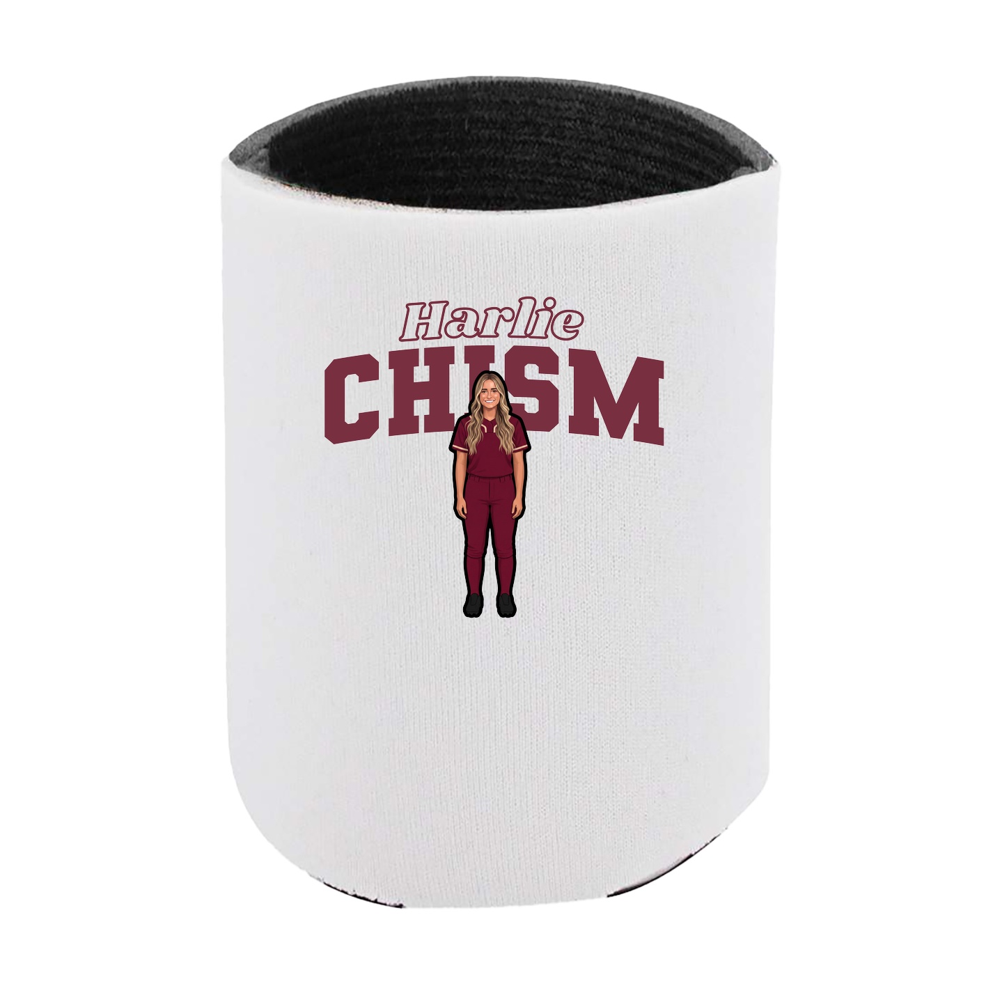 Can Holder — Name Arch in White