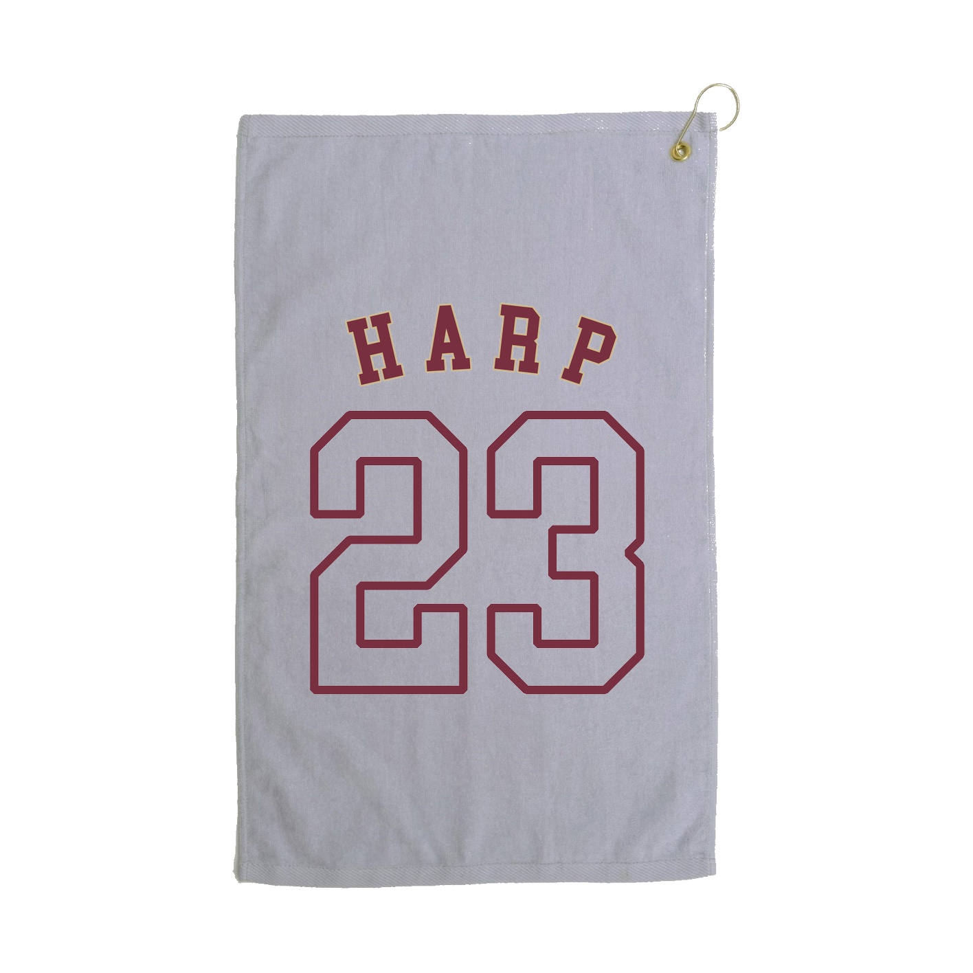 Golf Towel — Shirsey Arch in Grey