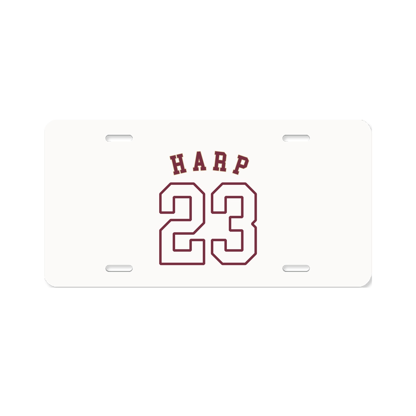 License Plate — Shirsey Arch in Classic