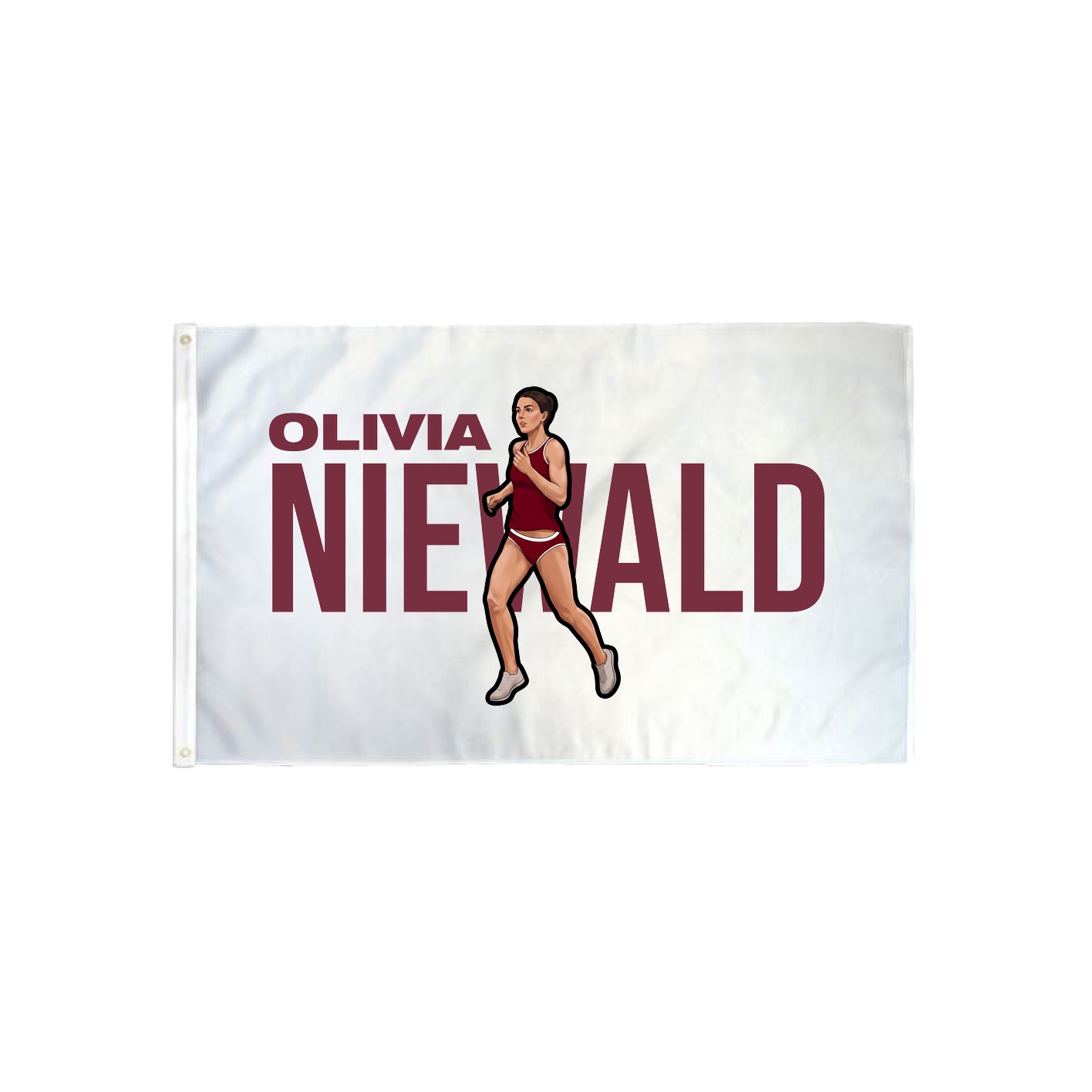 3x5 Flag — Player Name in Classic