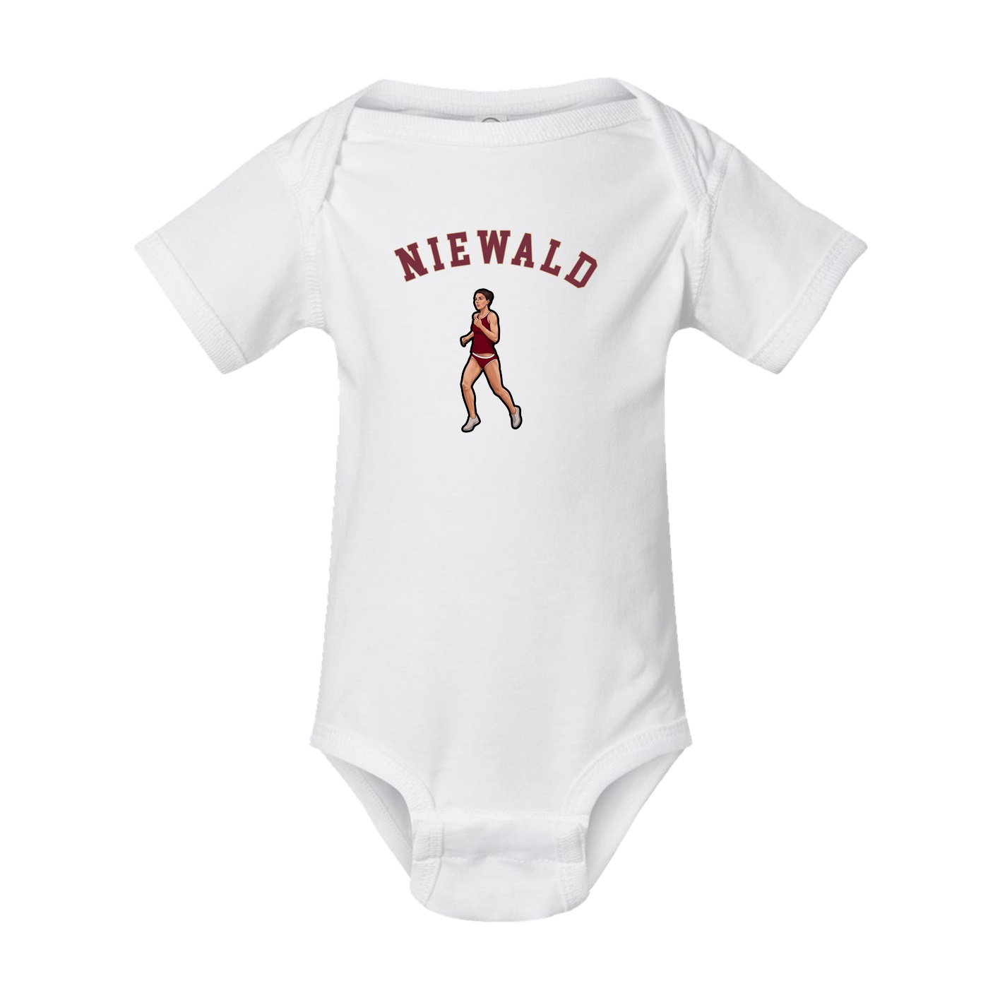 Baby Onesie — Shirsey Arch in White