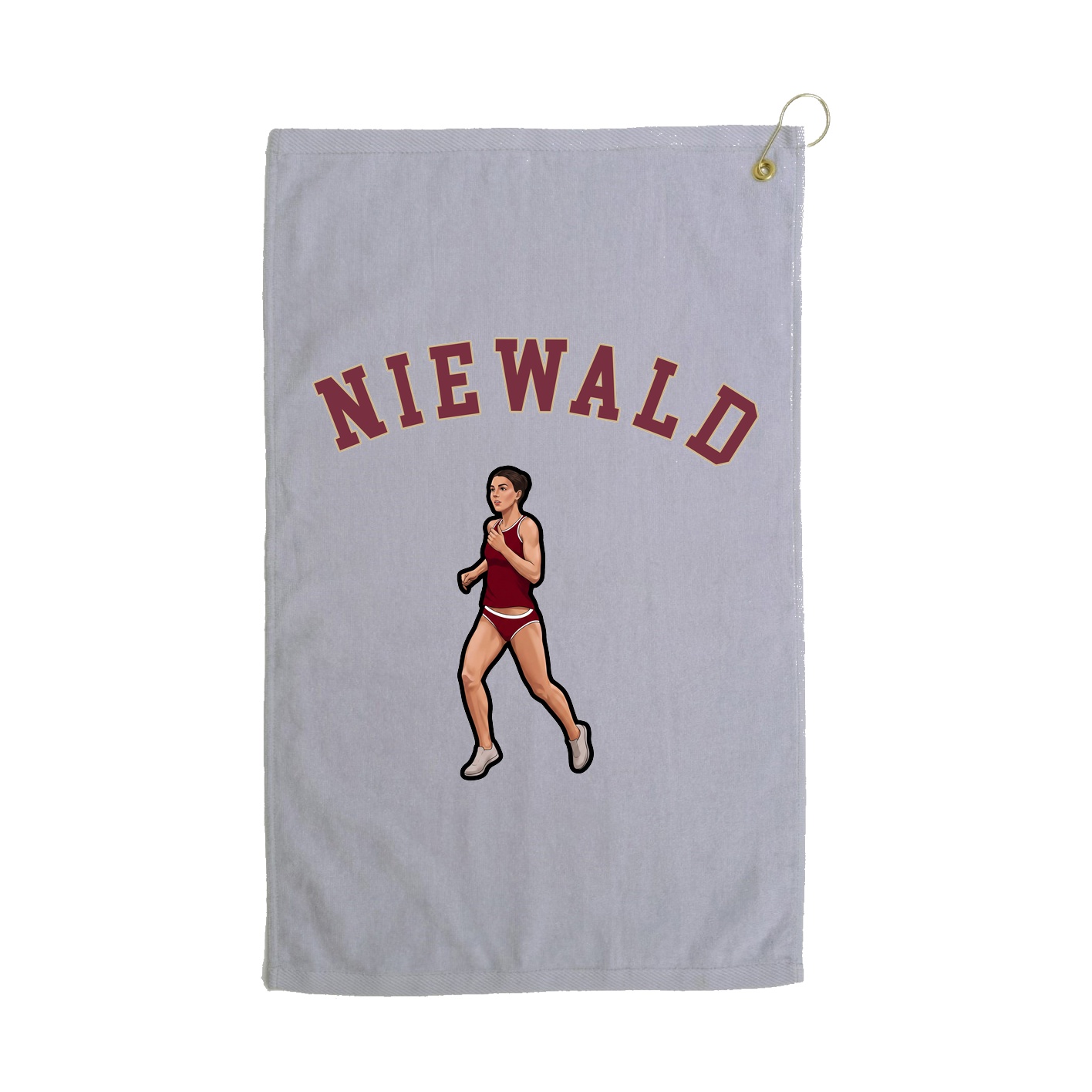 Golf Towel — Shirsey Arch in Grey