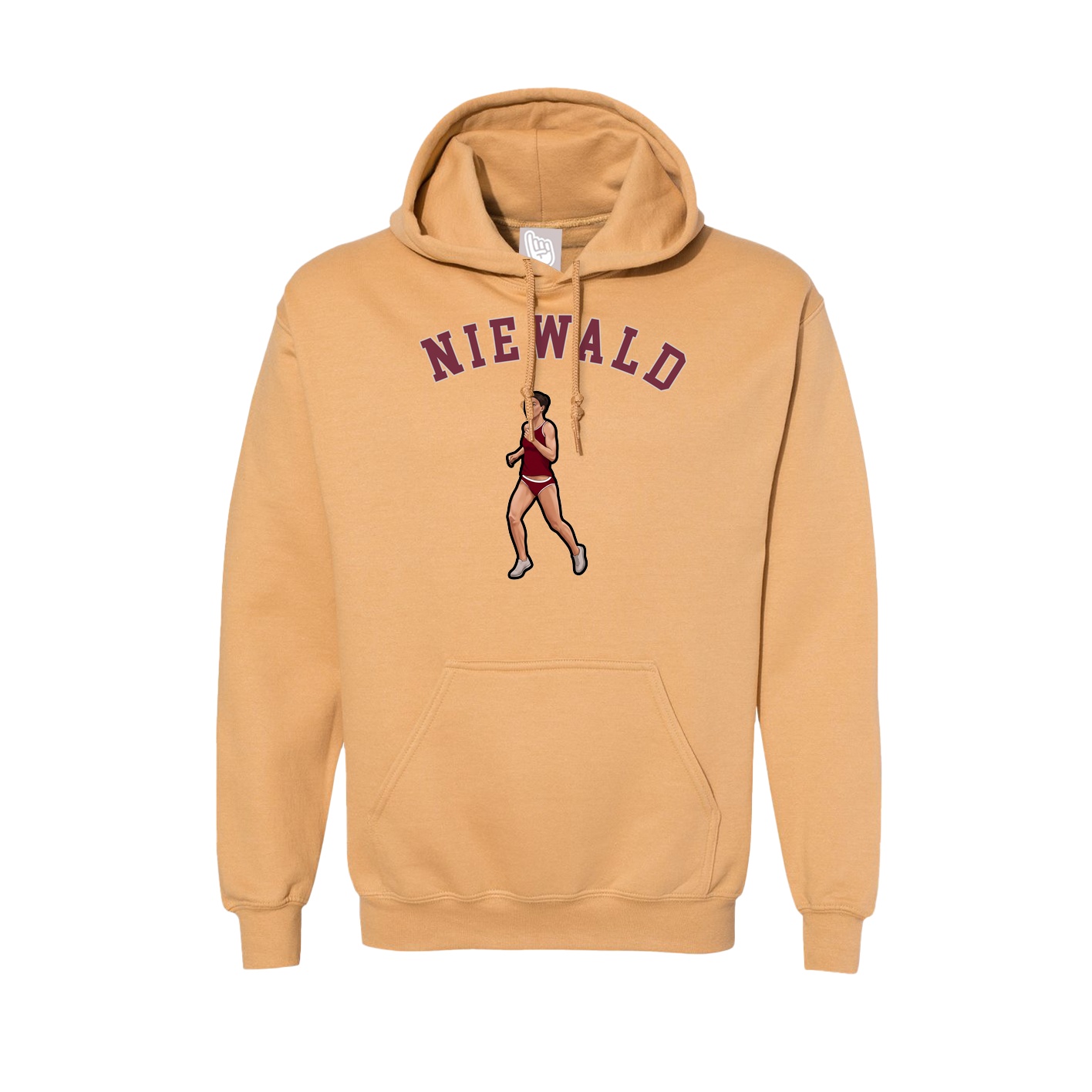 Hoodie — Shirsey Arch in Vegas Gold
