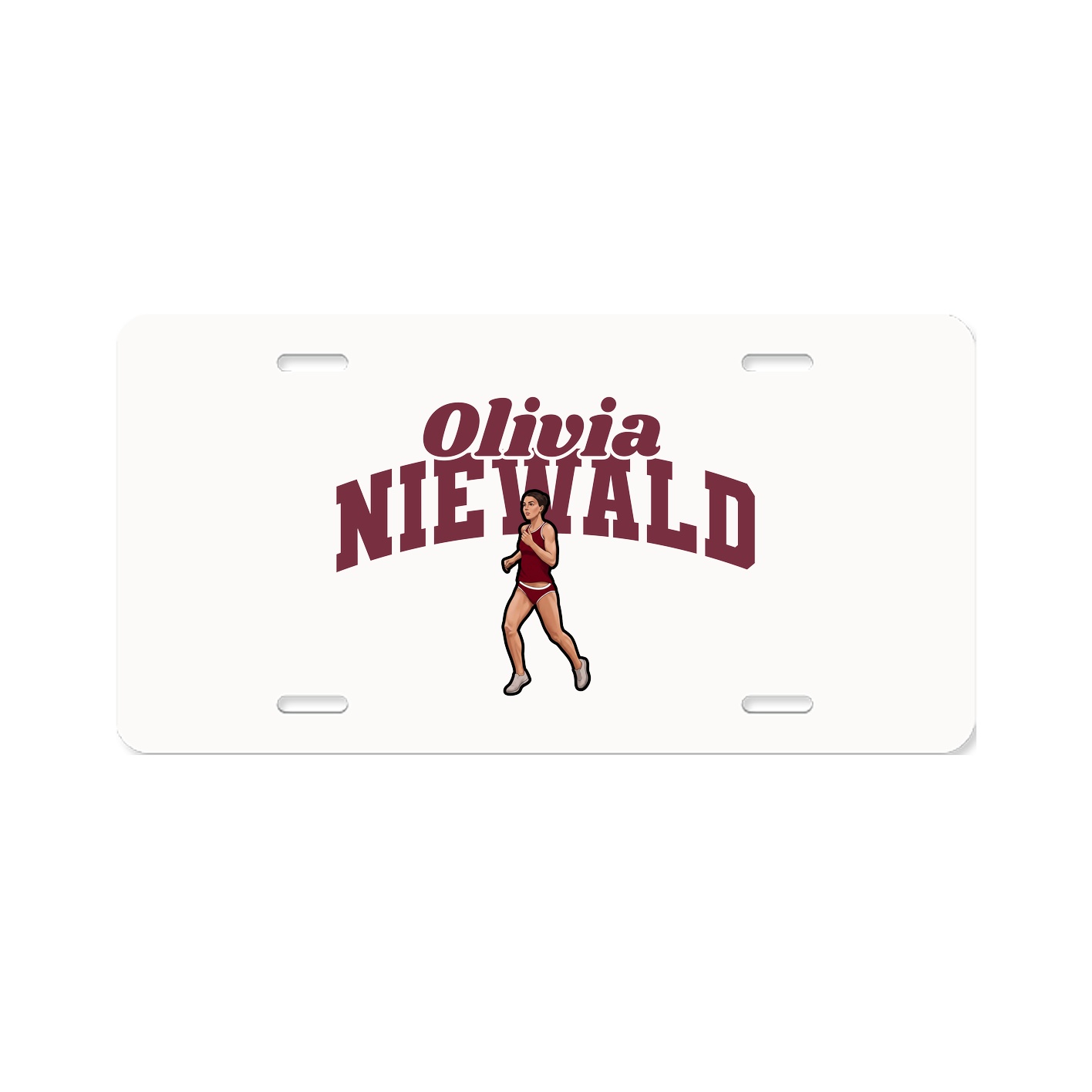 License Plate — Signature Arch in Classic