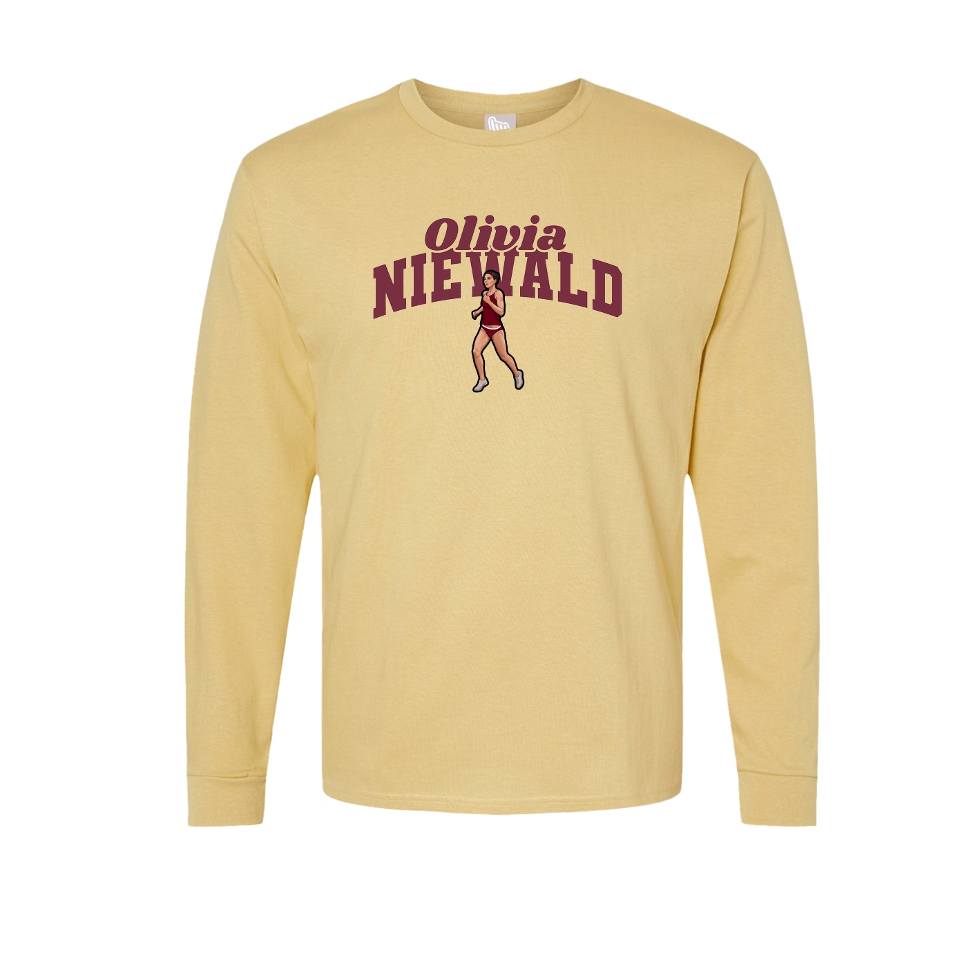 Long Sleeve Tee — Signature Arch in Vegas Gold