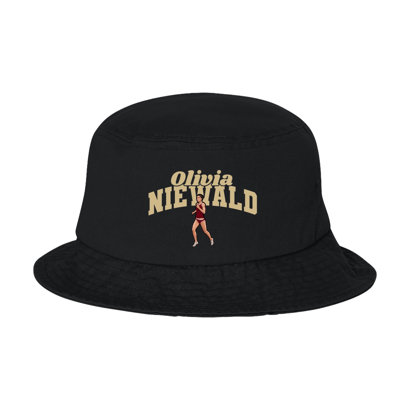 Bucket Cap — Signature Arch in Black