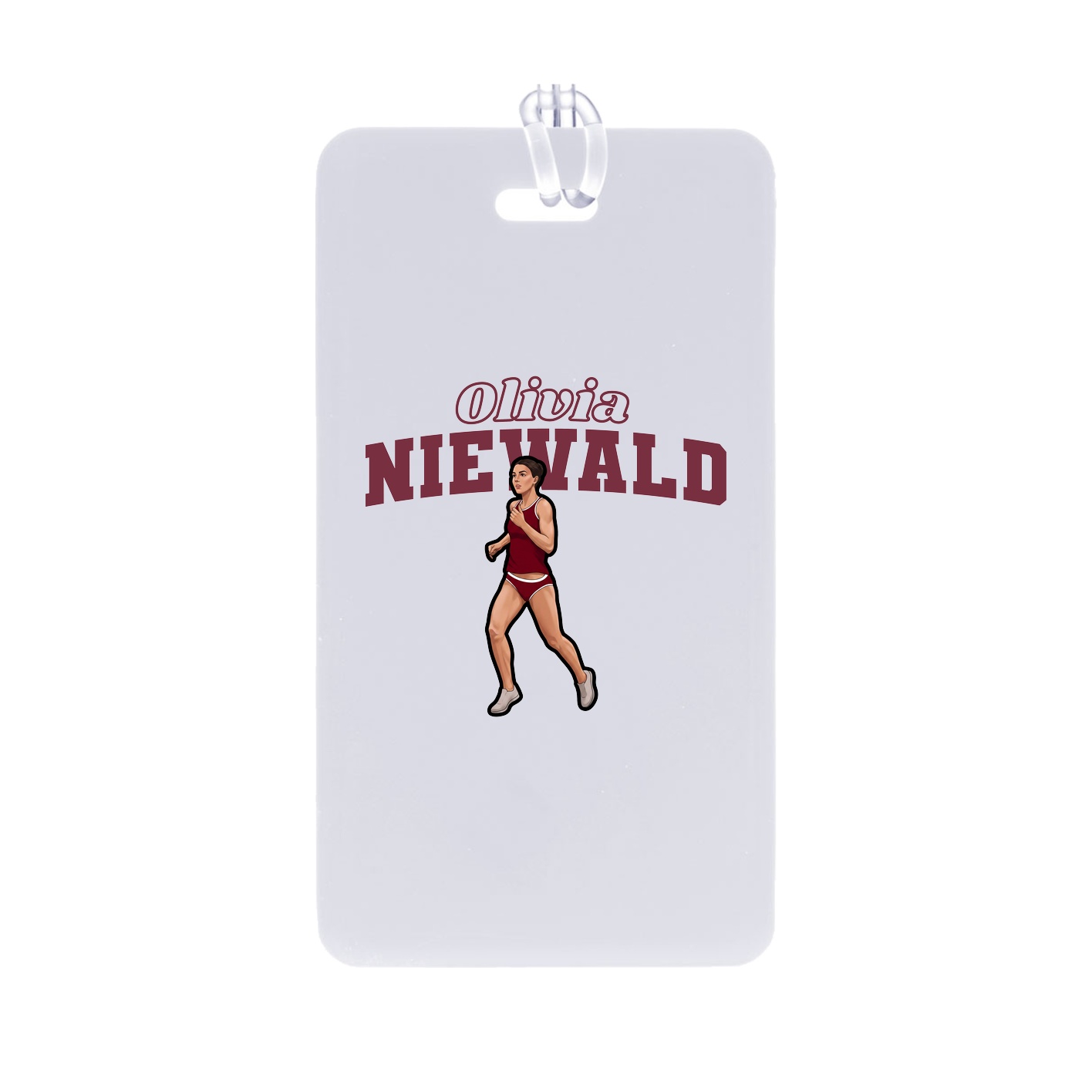Bag Tag — Name Arch in Classic