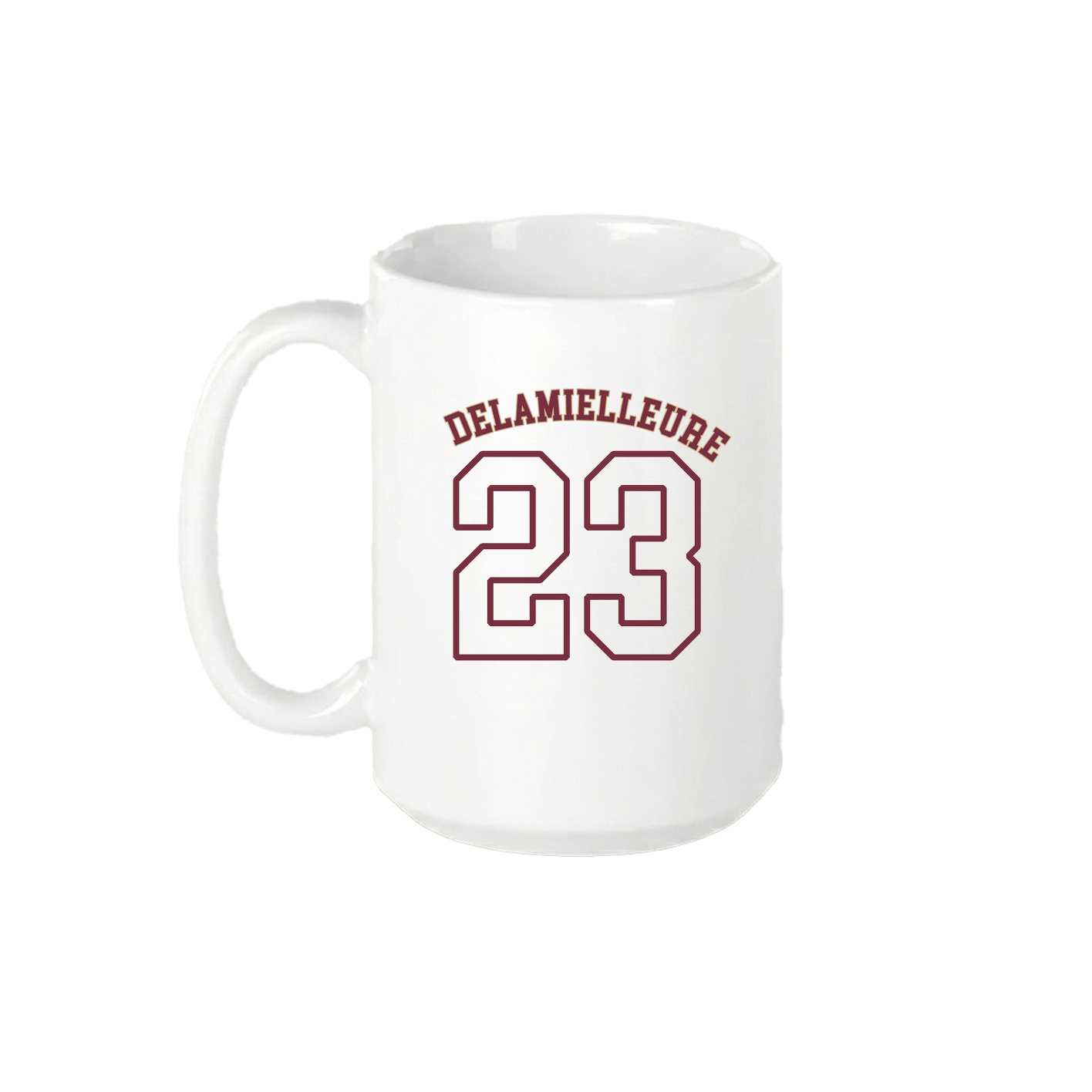 15oz Coffee Mug — Shirsey Arch in White