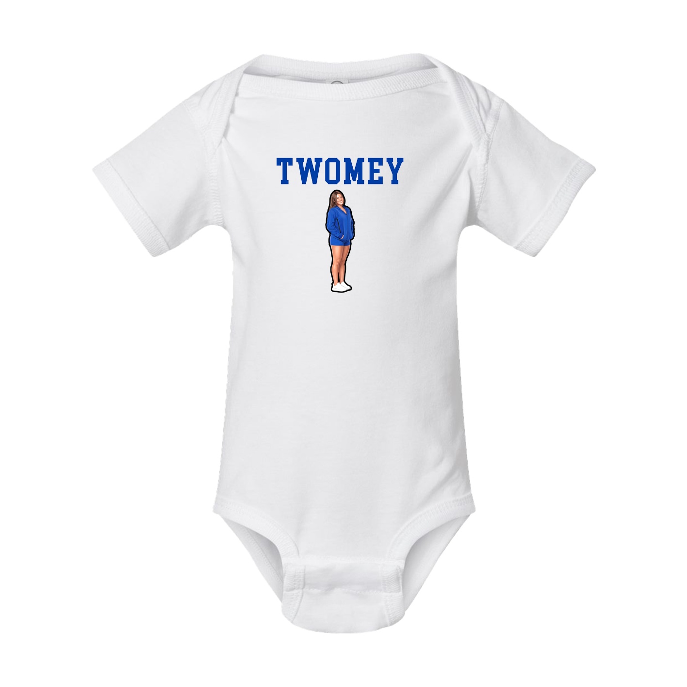 Baby Onesie — Shirsey in White