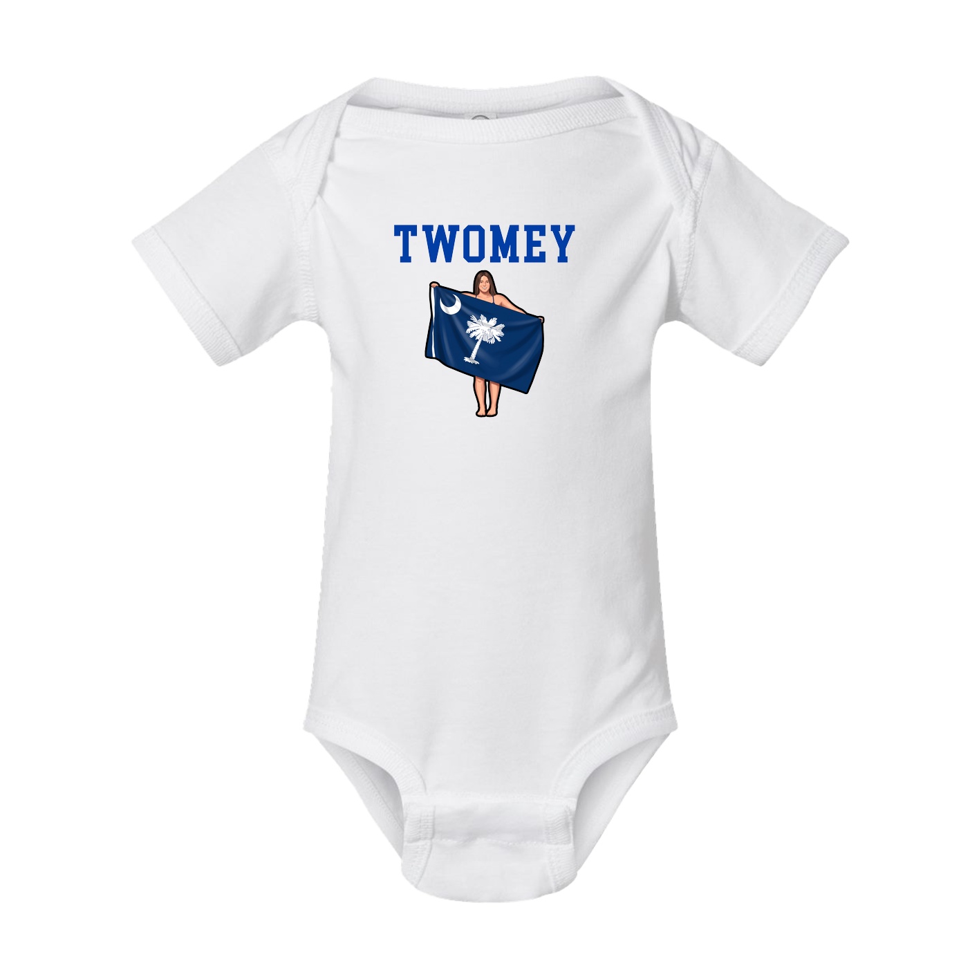 Baby Onesie — Shirsey in White