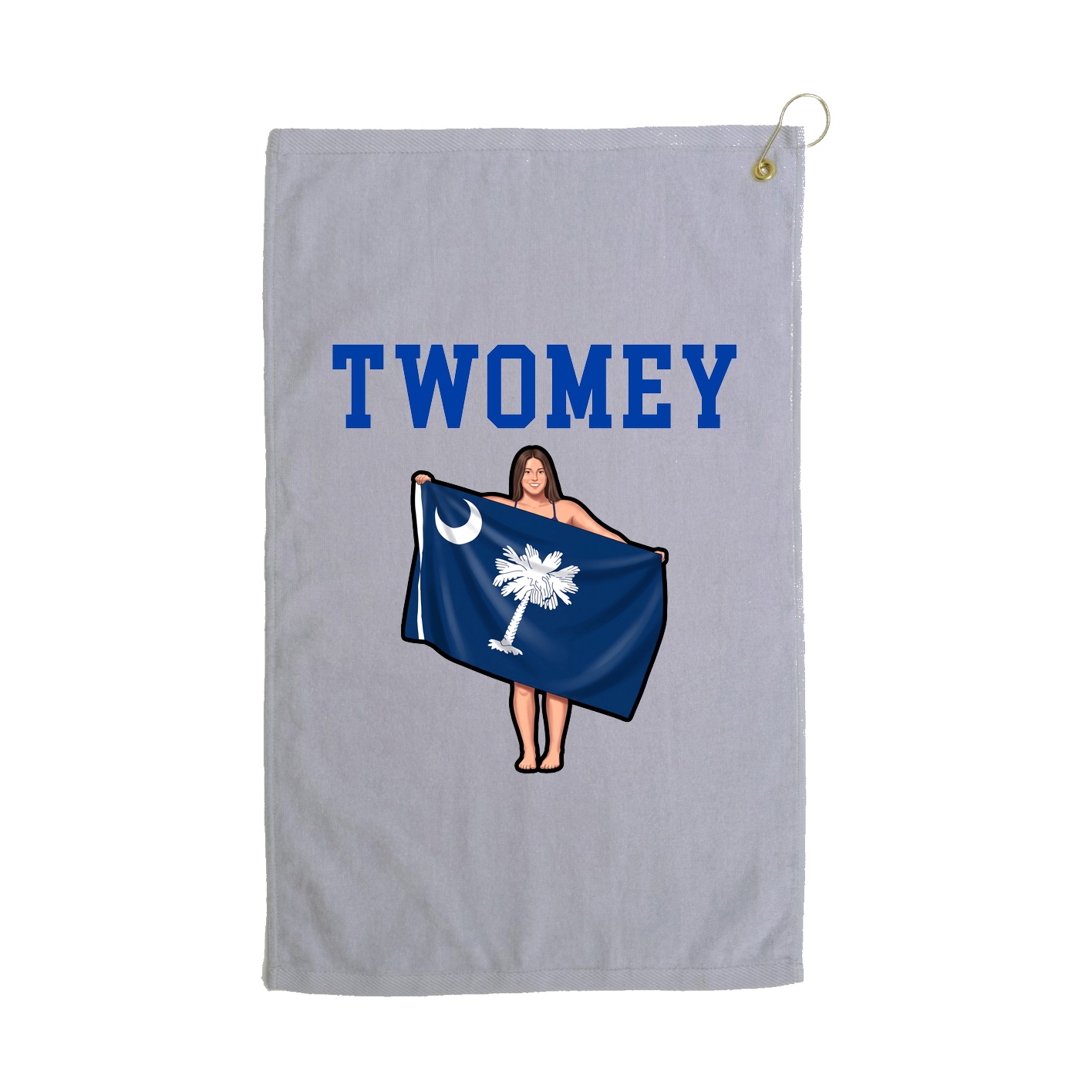 Golf Towel — Shirsey in Grey