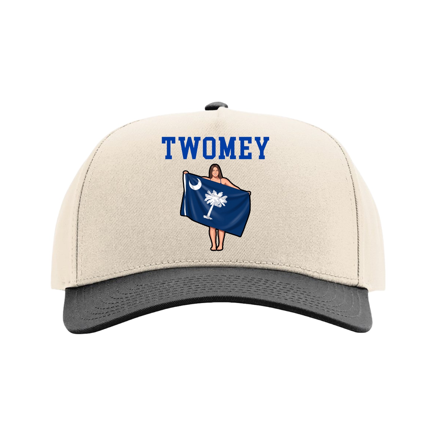 Full Fabric Five-Panel Champ Cap