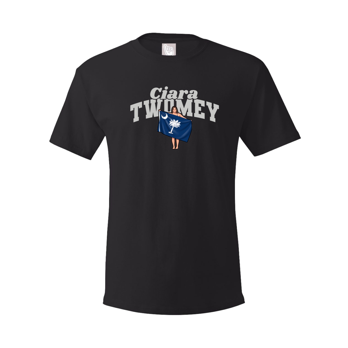 Tee — Signature Arch in Black