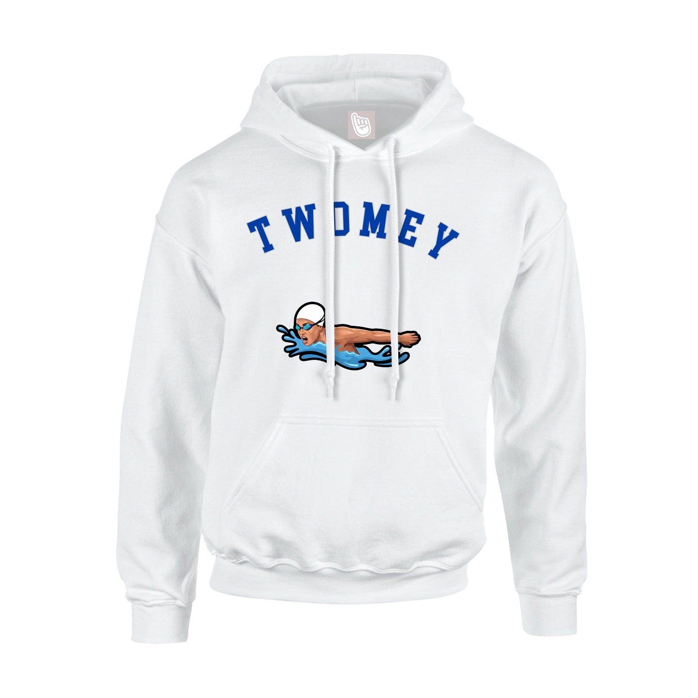 Hoodie — Shirsey Arch in White