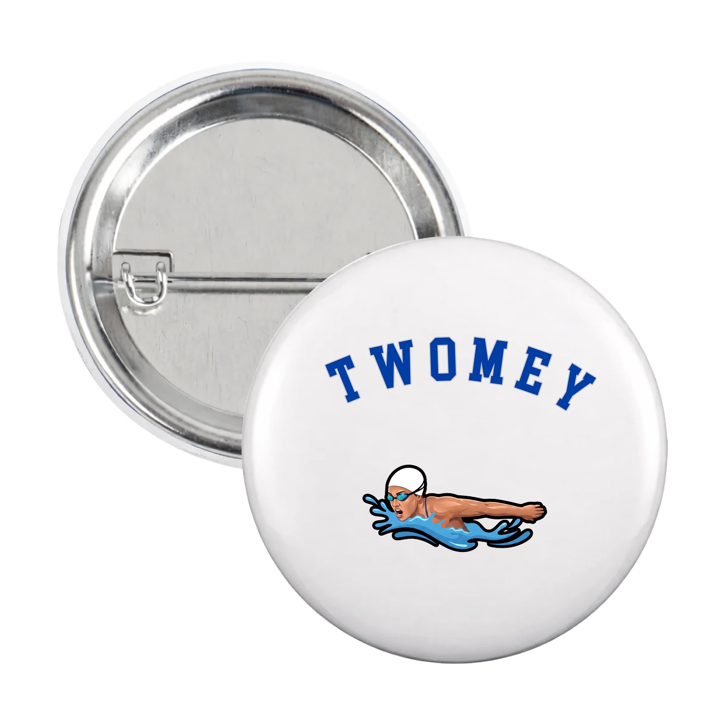 Game Day Button — Shirsey Arch in White