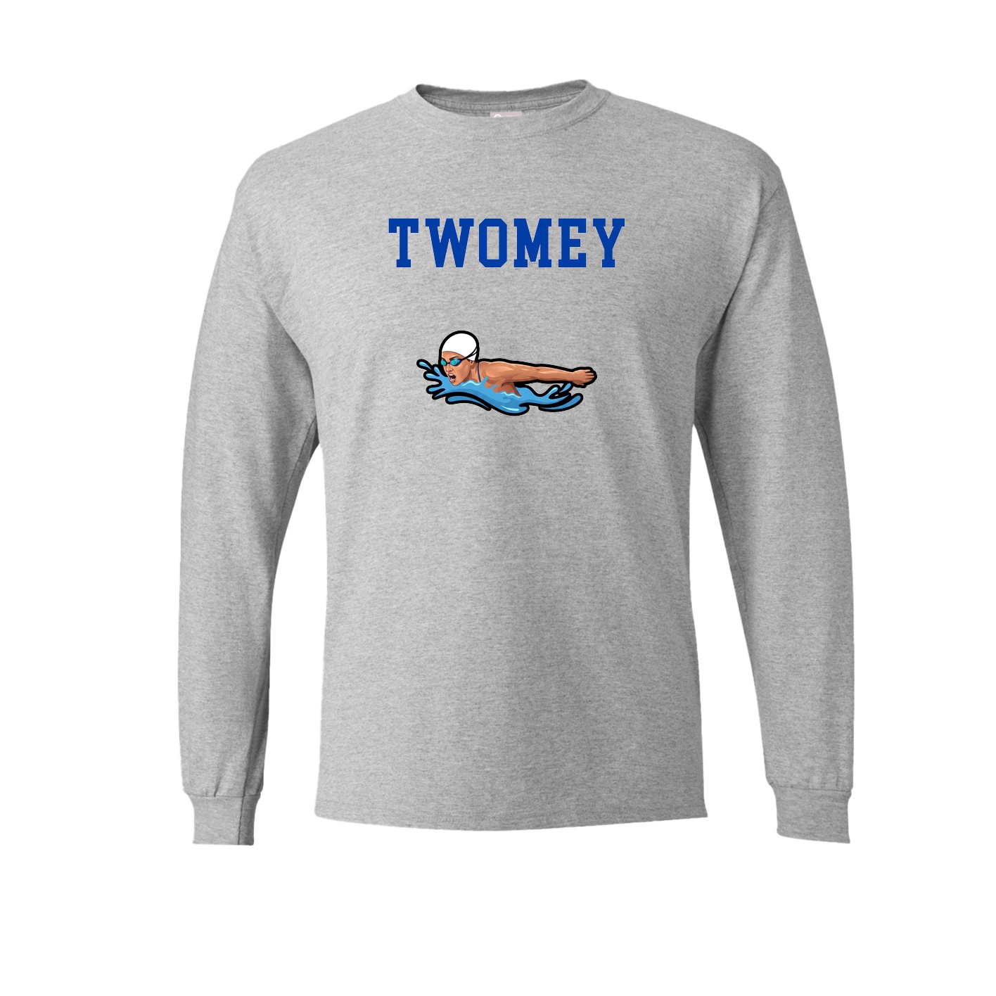 Long Sleeve Tee — Shirsey in Grey