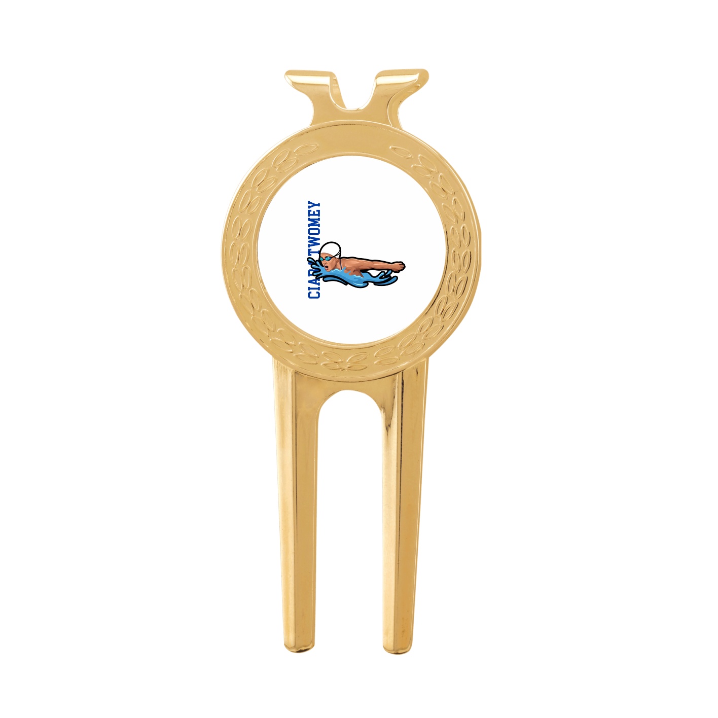 Divot Tool with Ball Marker — Name Vertical in Classic