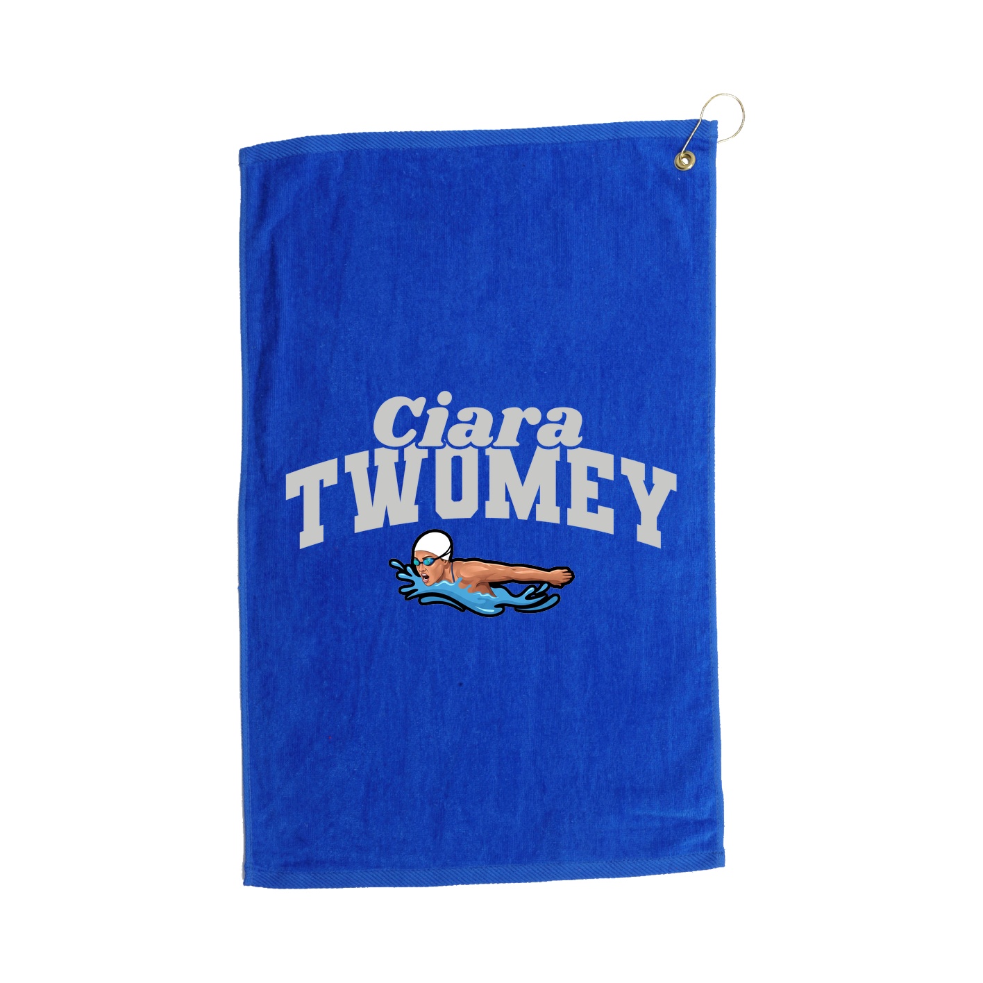 Golf Towel — Signature Arch in Royal