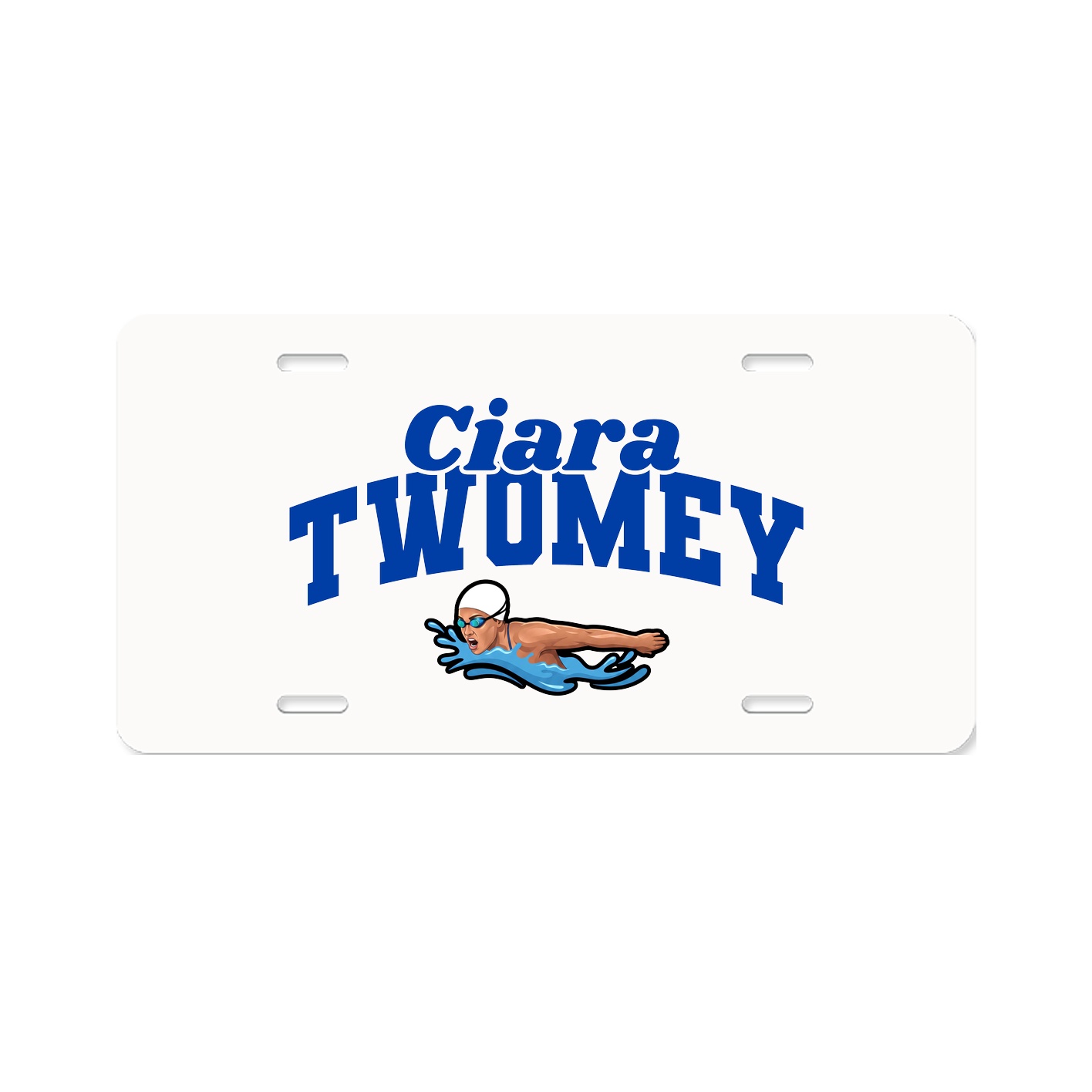 License Plate — Signature Arch in Classic
