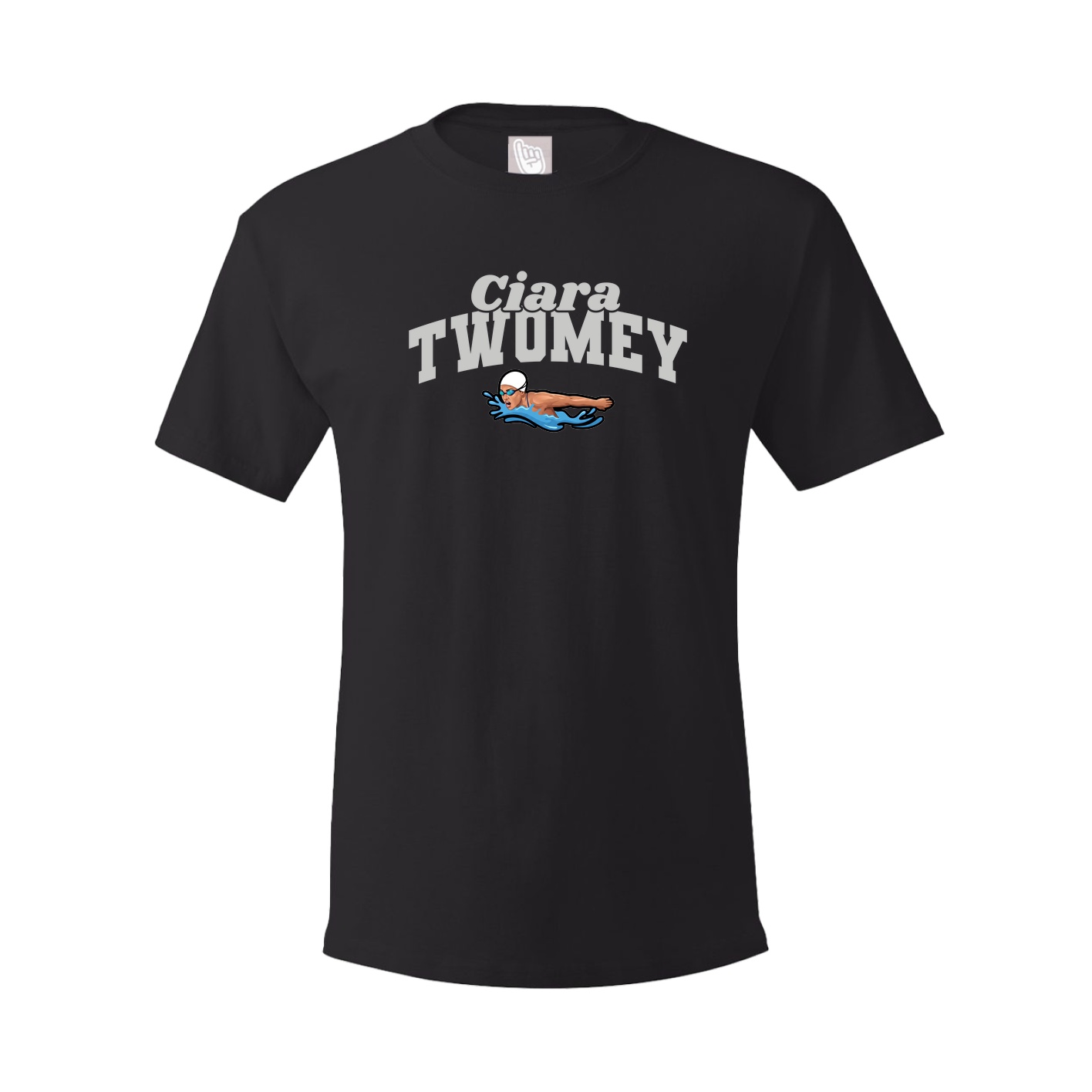 Youth Tee — Signature Arch in Black