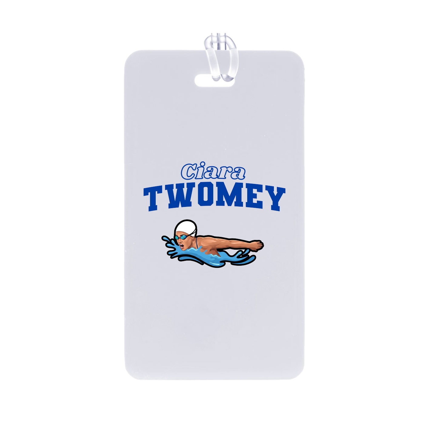Bag Tag — Name Arch in Classic